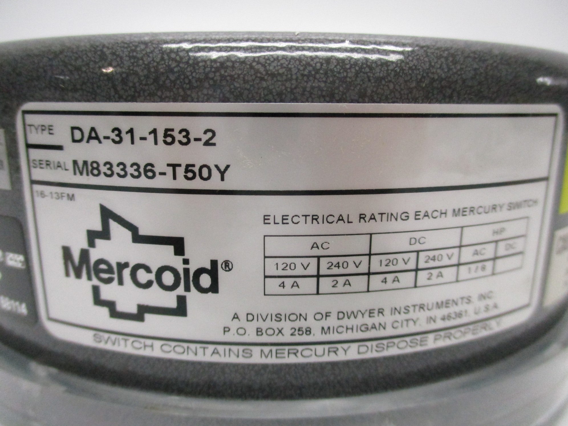 MERCOID DA-31-153-2 NSMP