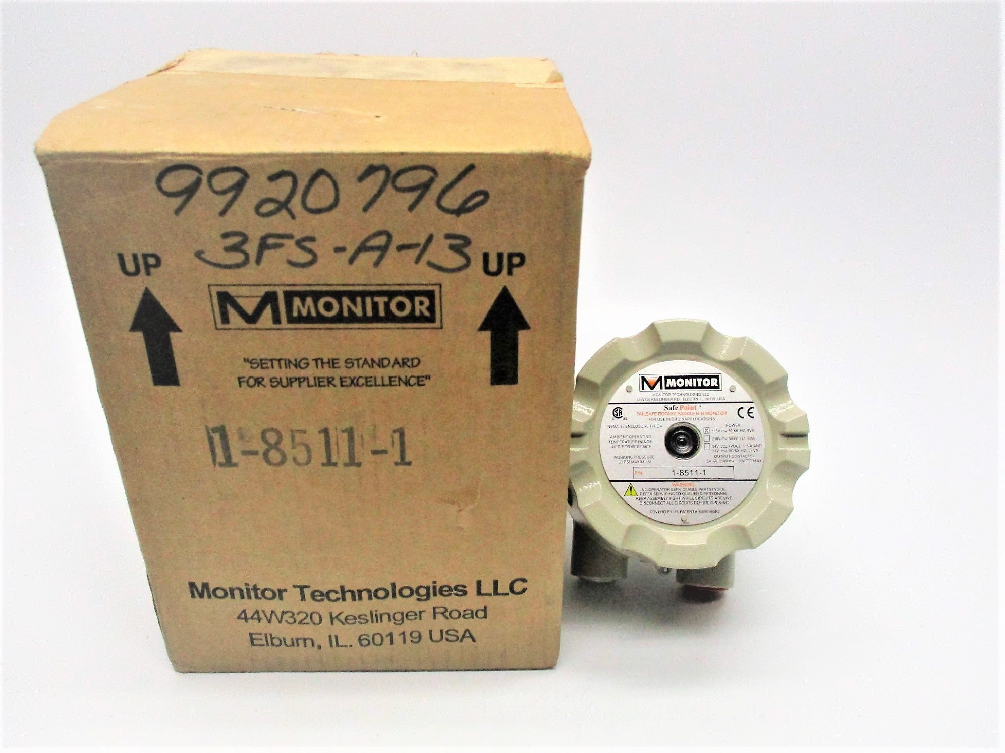 MONITOR TECHNOLOGIES 1-8511-1 NSMP