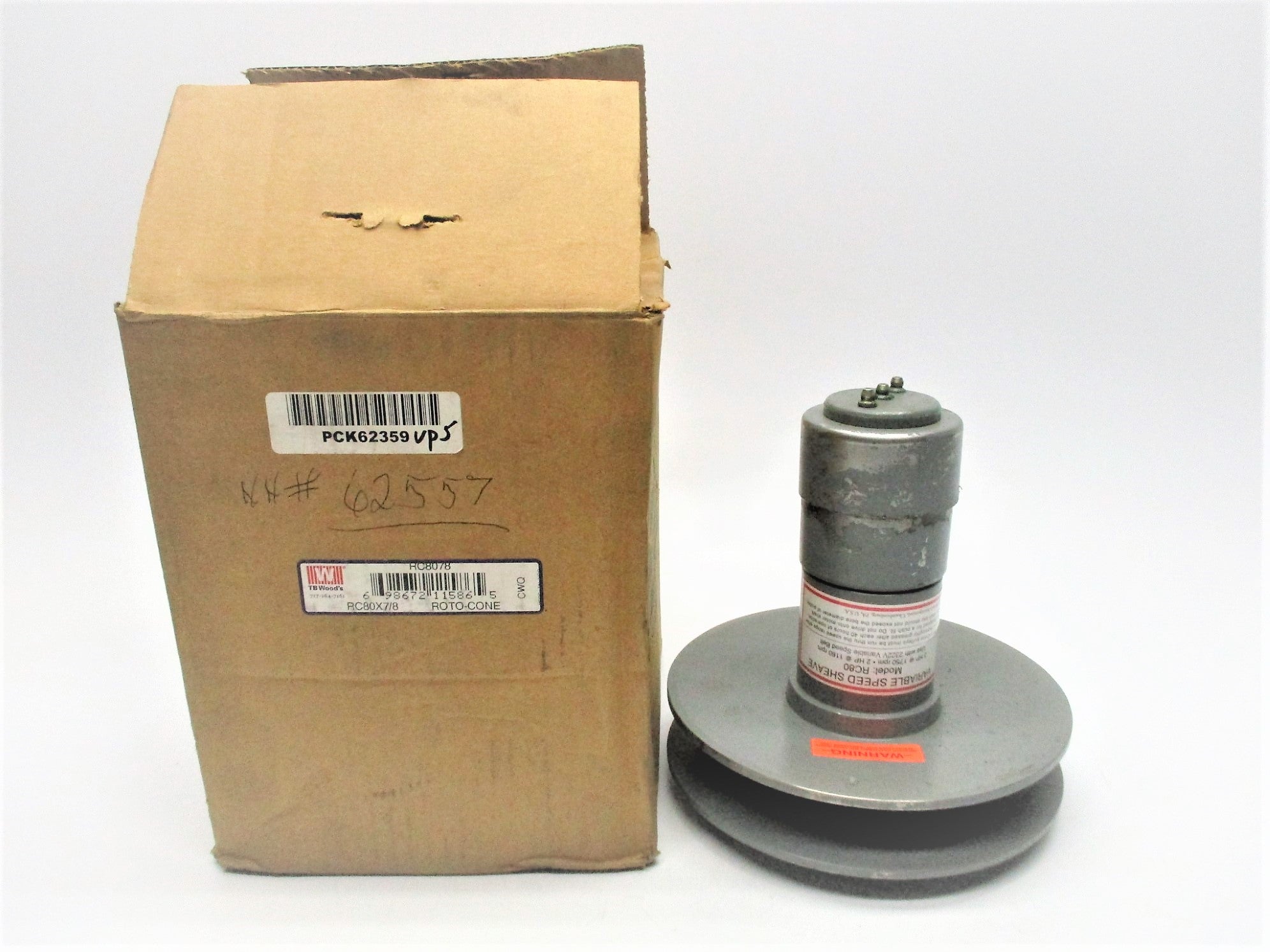 TB WOODS MODEL RC80 NSMP