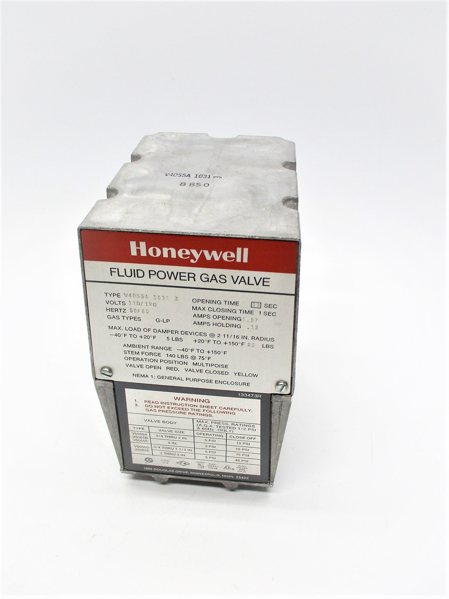 HONEYWELL V4055A1031 NSNP