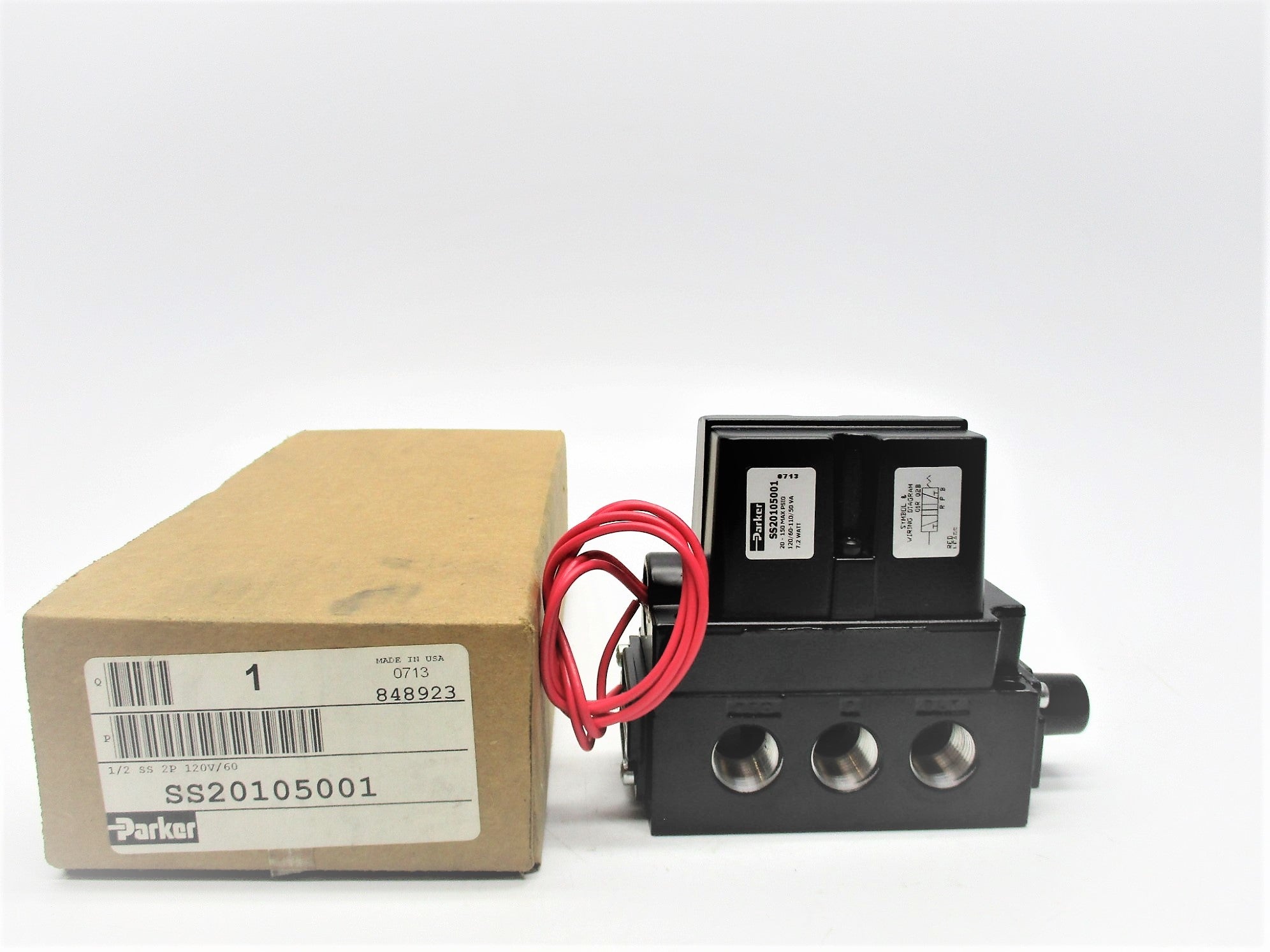 PARKER SS20105001 120V 150PSI NSMP