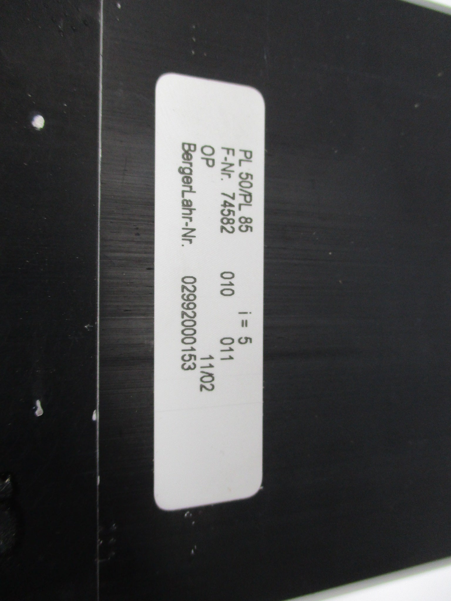 BERGER RDM-5913/50 07-6752-2020/0001 NSNP