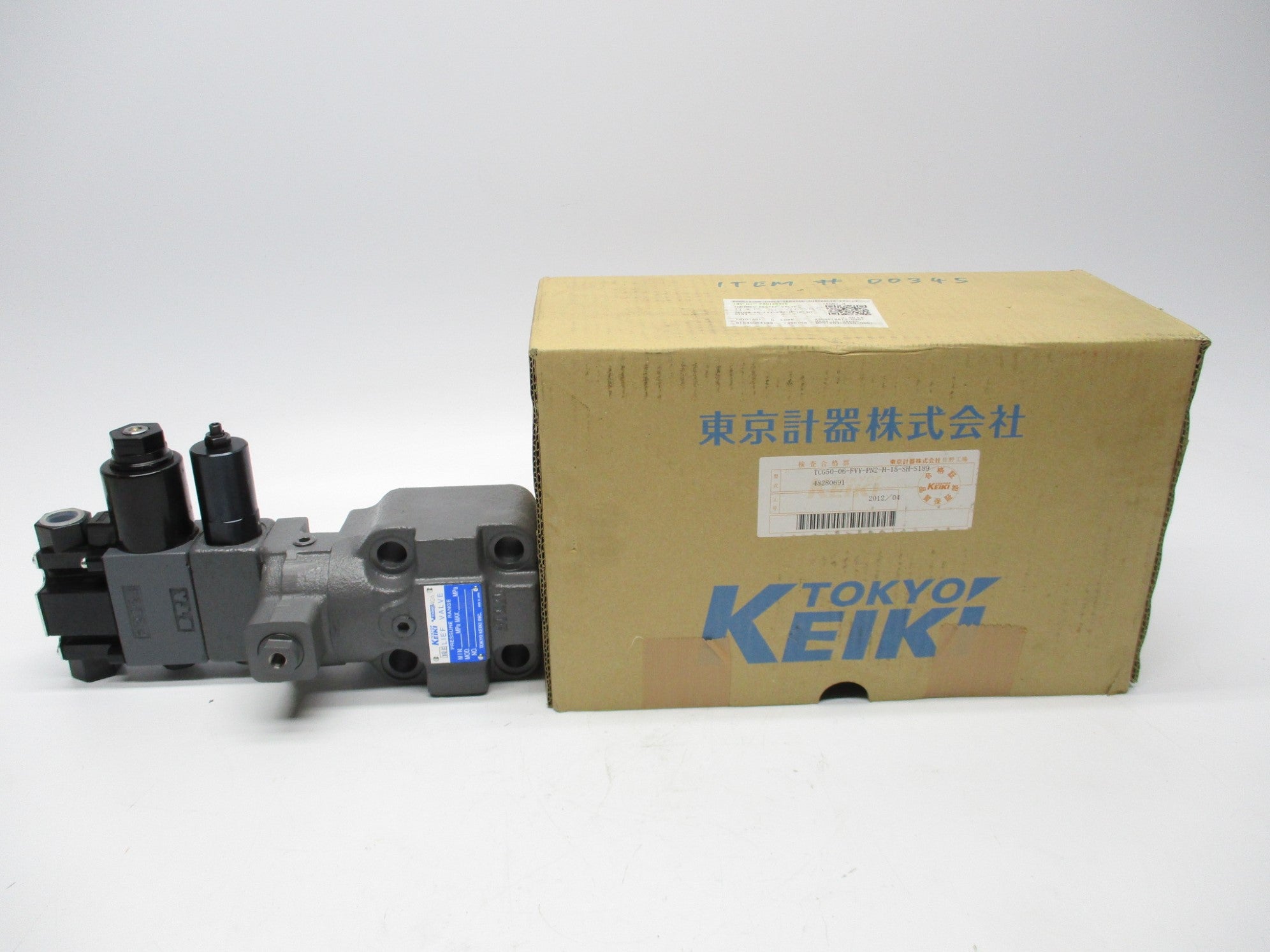 TOKYO KEIKI TCG50-06-FVY-PN2-H-15-SH-S189 NSNP