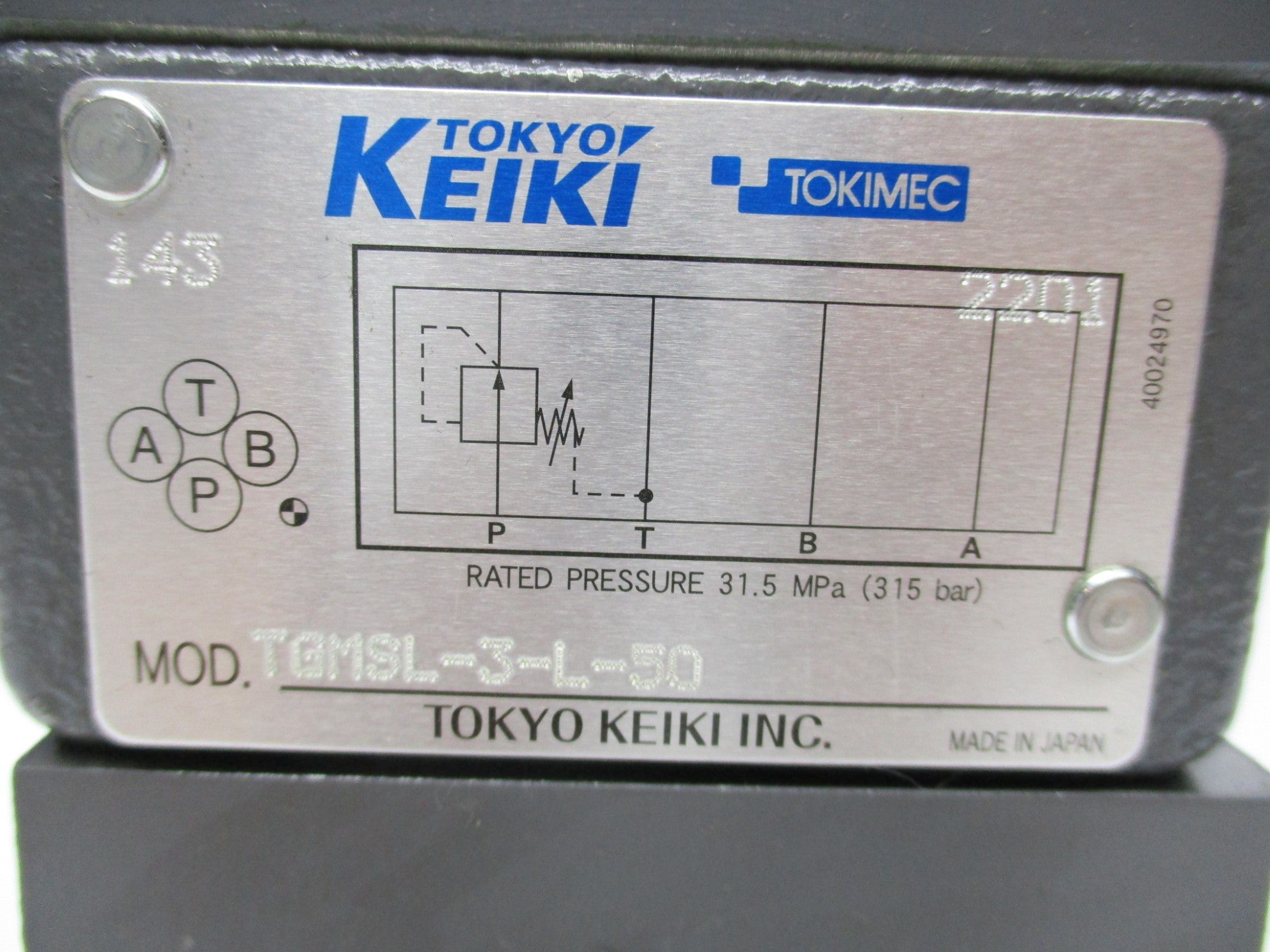 TOKYO KEIKI TCG50-06-FVY-PN2-H-15-SH-S189 NSNP