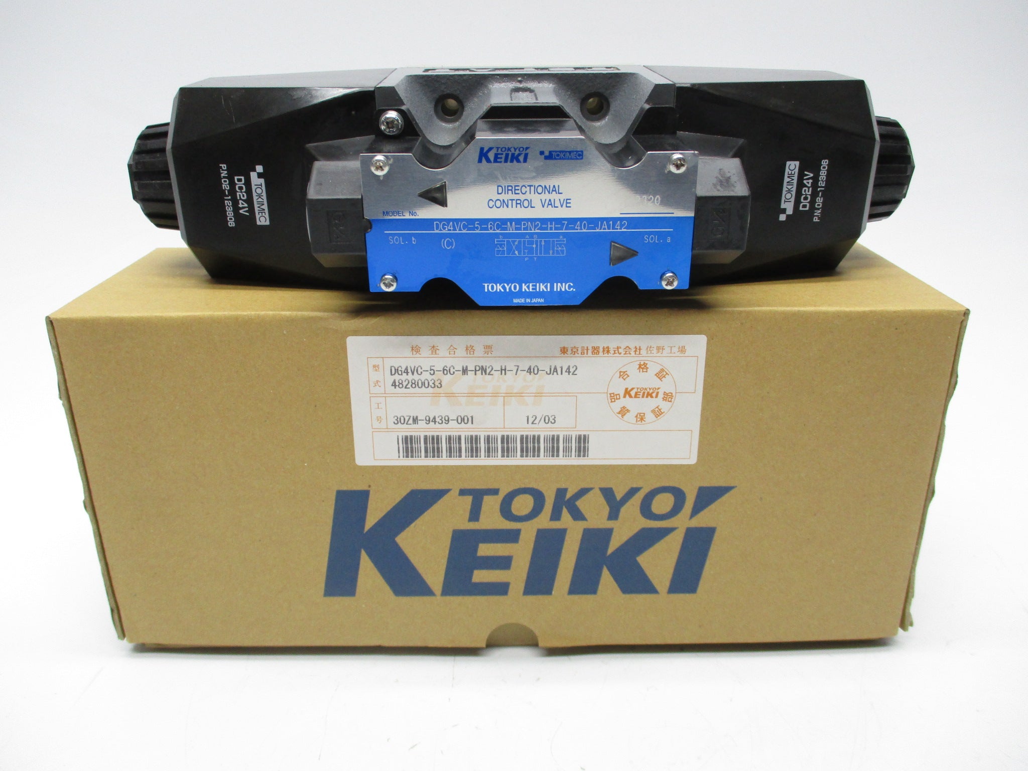 TOKYO KEIKI DG4VC-5-6C-M-PN2-H-7-40-JA142c NSMP