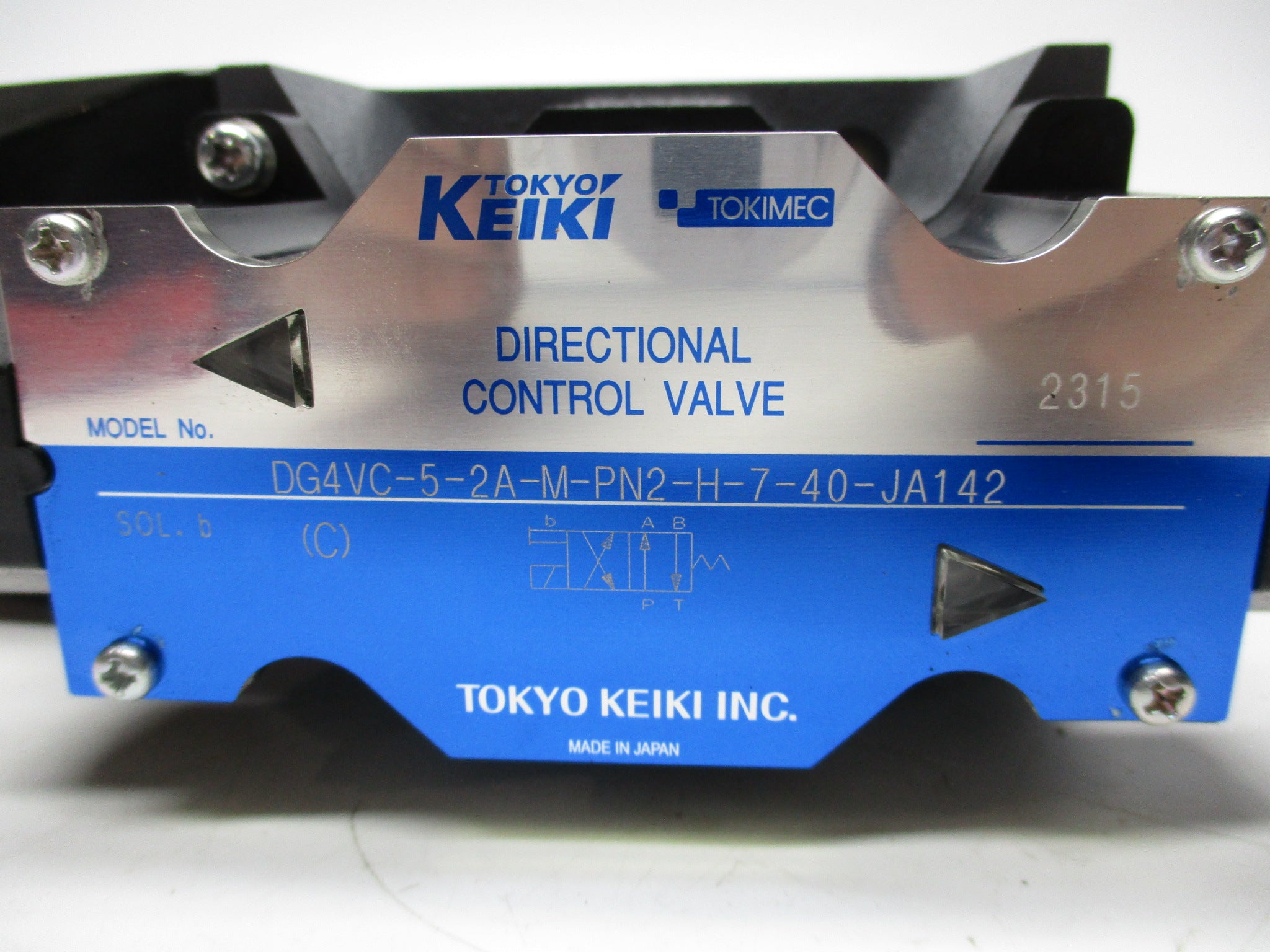 TOKYO KEIKI DG4VC-5-2A-M-PN2-H-7-40-JA142 NSMP