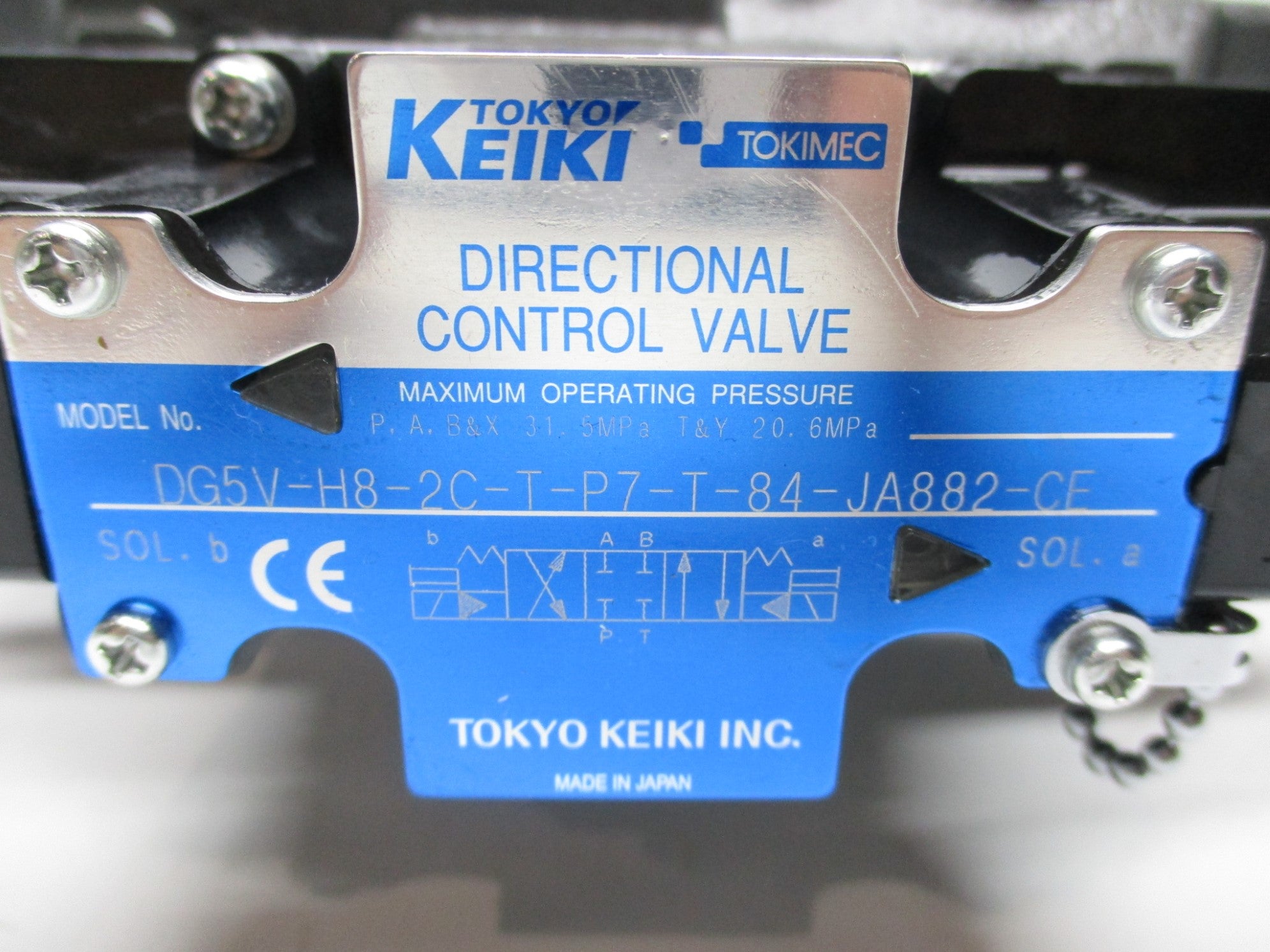 TOKYO KEIKI DG5V-H8-2C-T-P7-T-84-JA882-CE NSMP