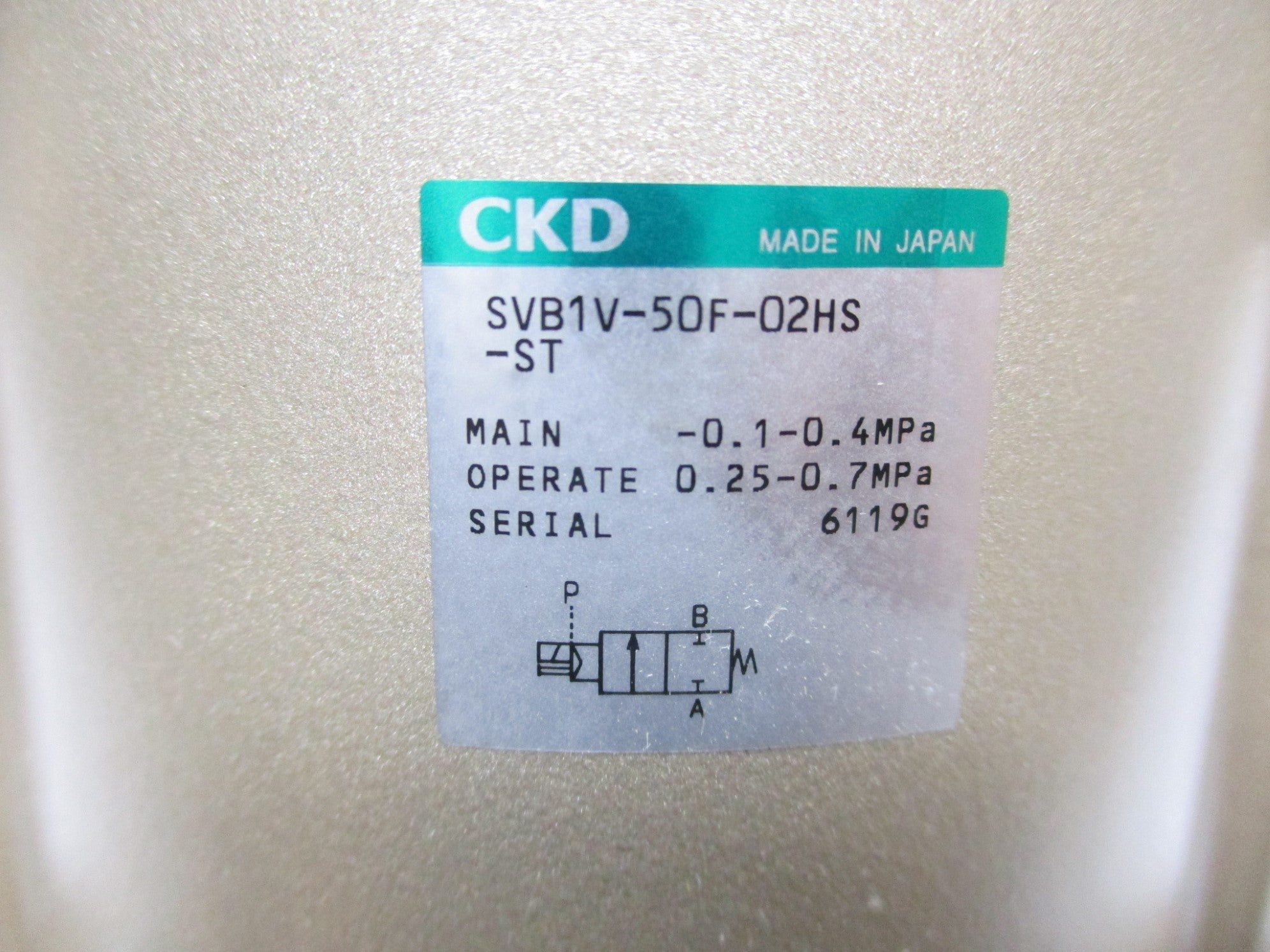 CKD SVB1V-50F-02HS-ST NSMP