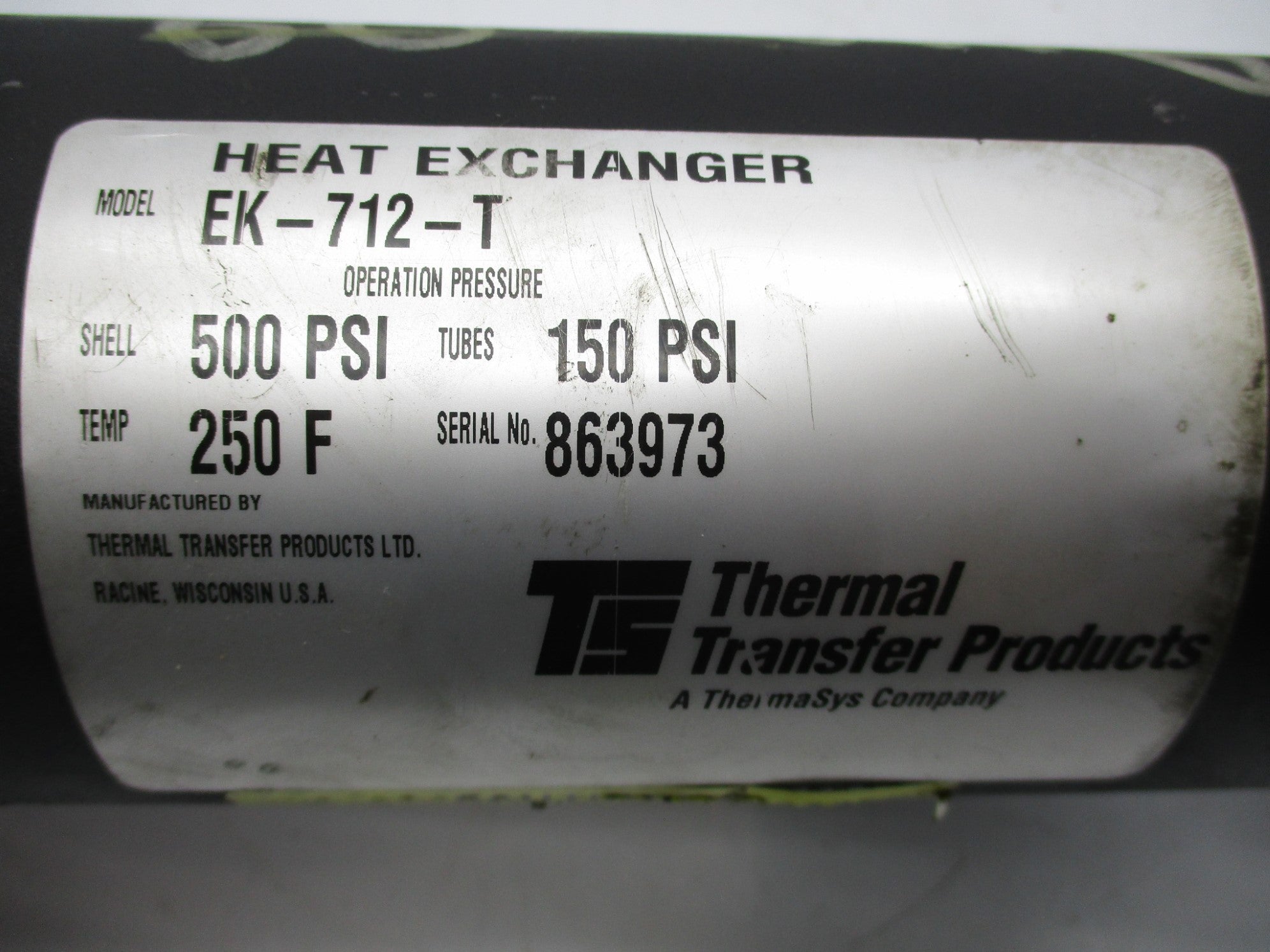 THERMAL TRANSFER EK-712-T UNMP