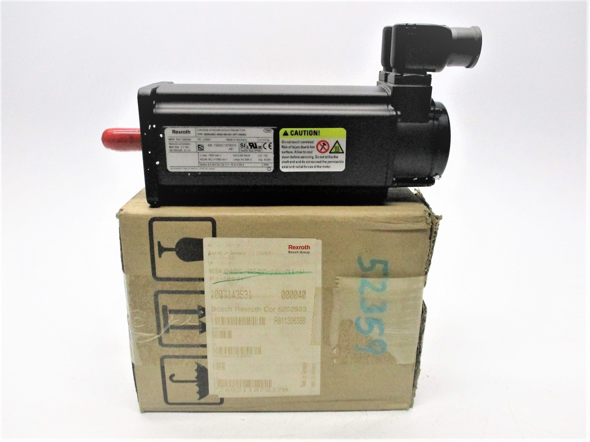 REXROTH MSK040C-0600-NN-M1-UP1-NNNN R911306388 600VAC 3.1A NSMP