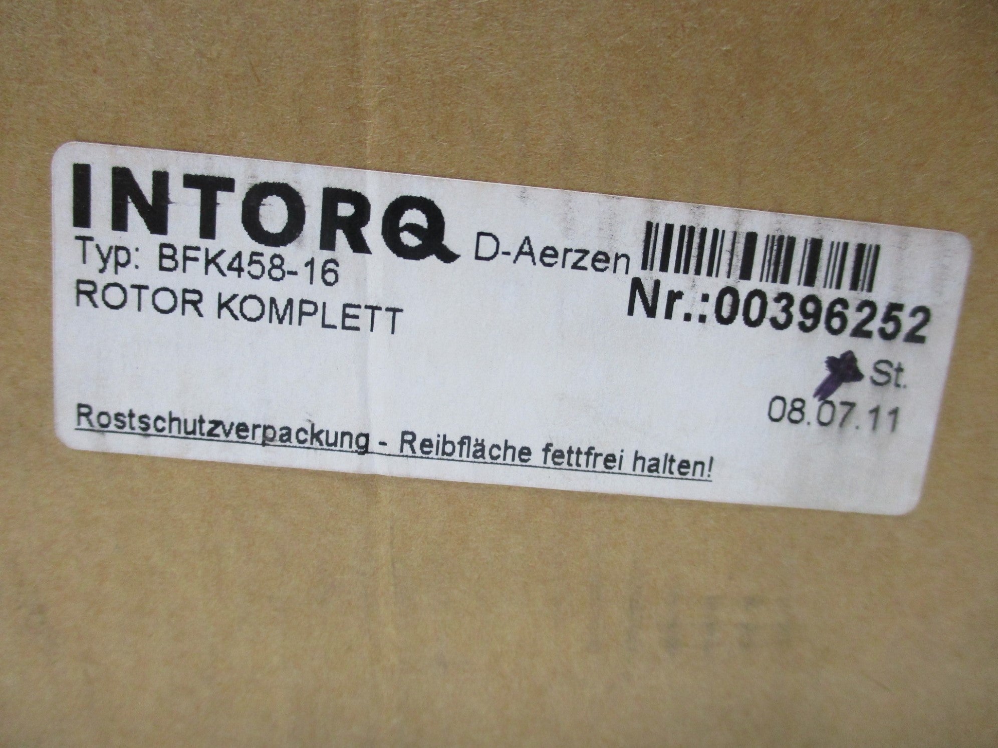 INTORQ 396252 NSNP