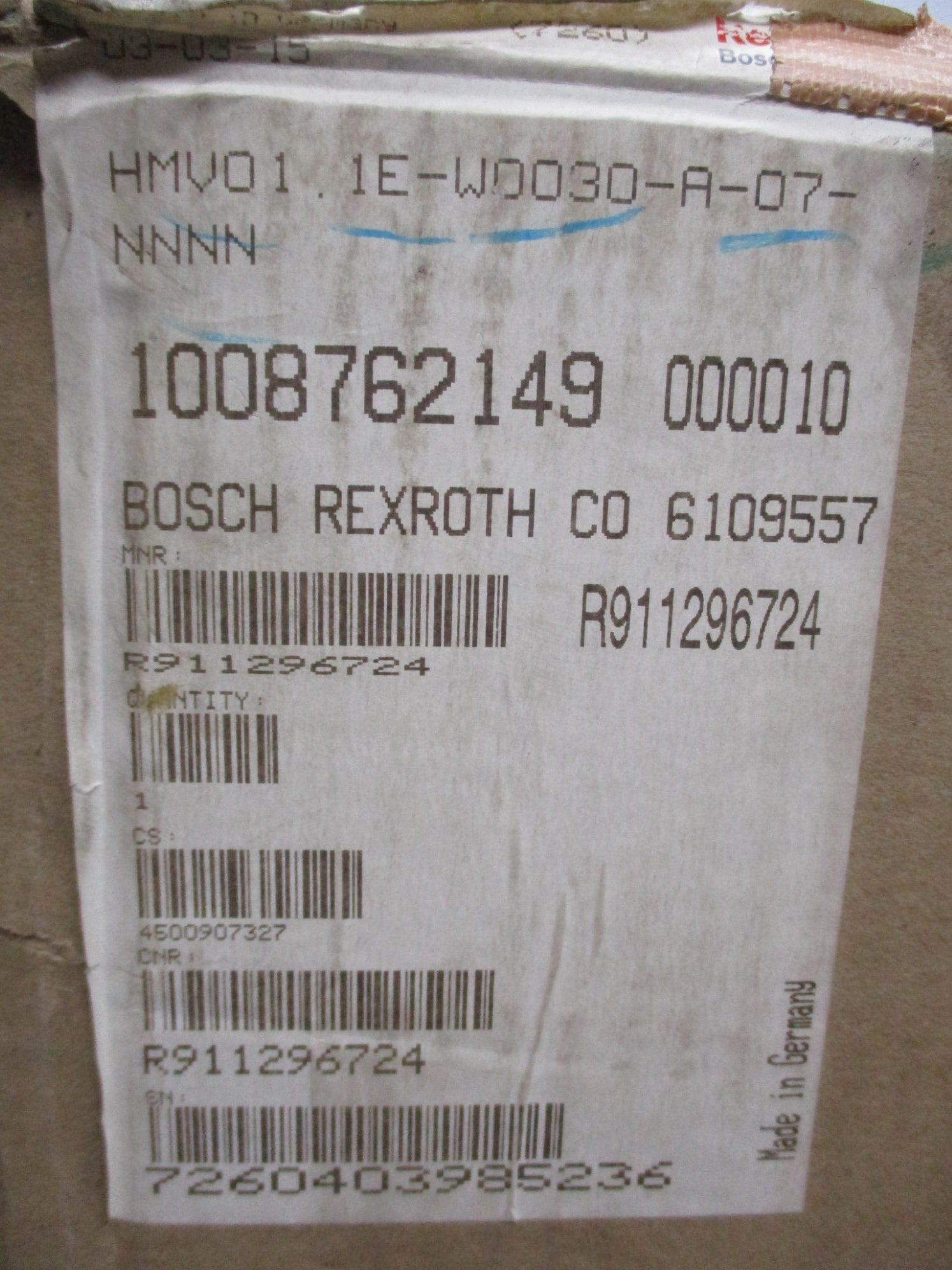 REXROTH HMV01.1E-W0030-A-07-NNNN NSMP