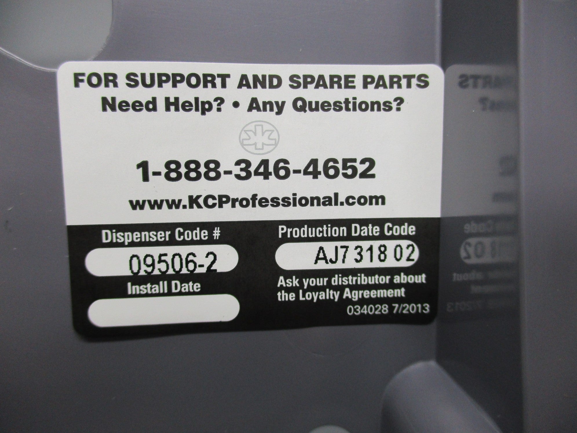 KIMBERLY-CLARK 09506-2 NSNP