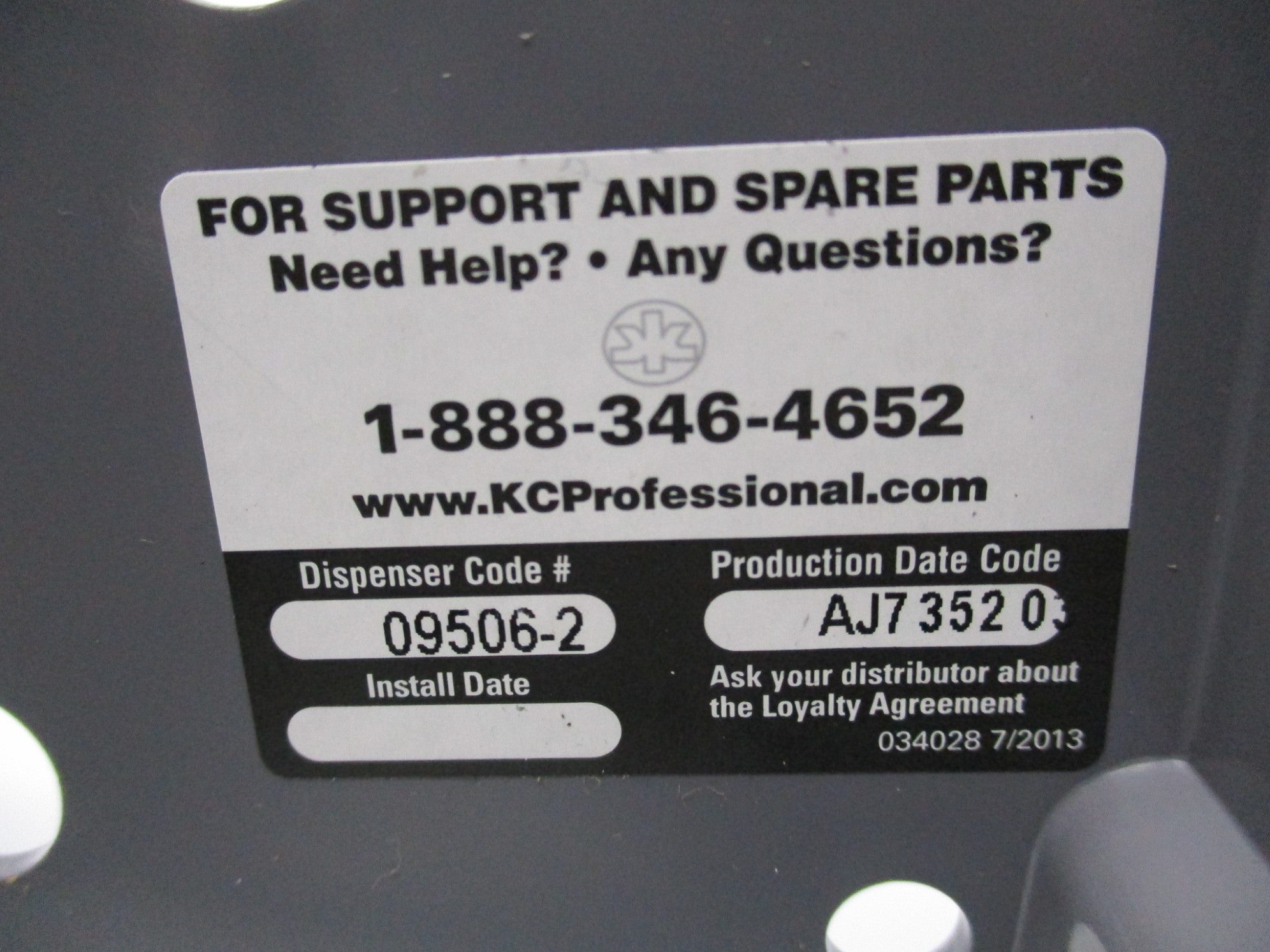 KIMBERLY-CLARK 09506-2 NSNP