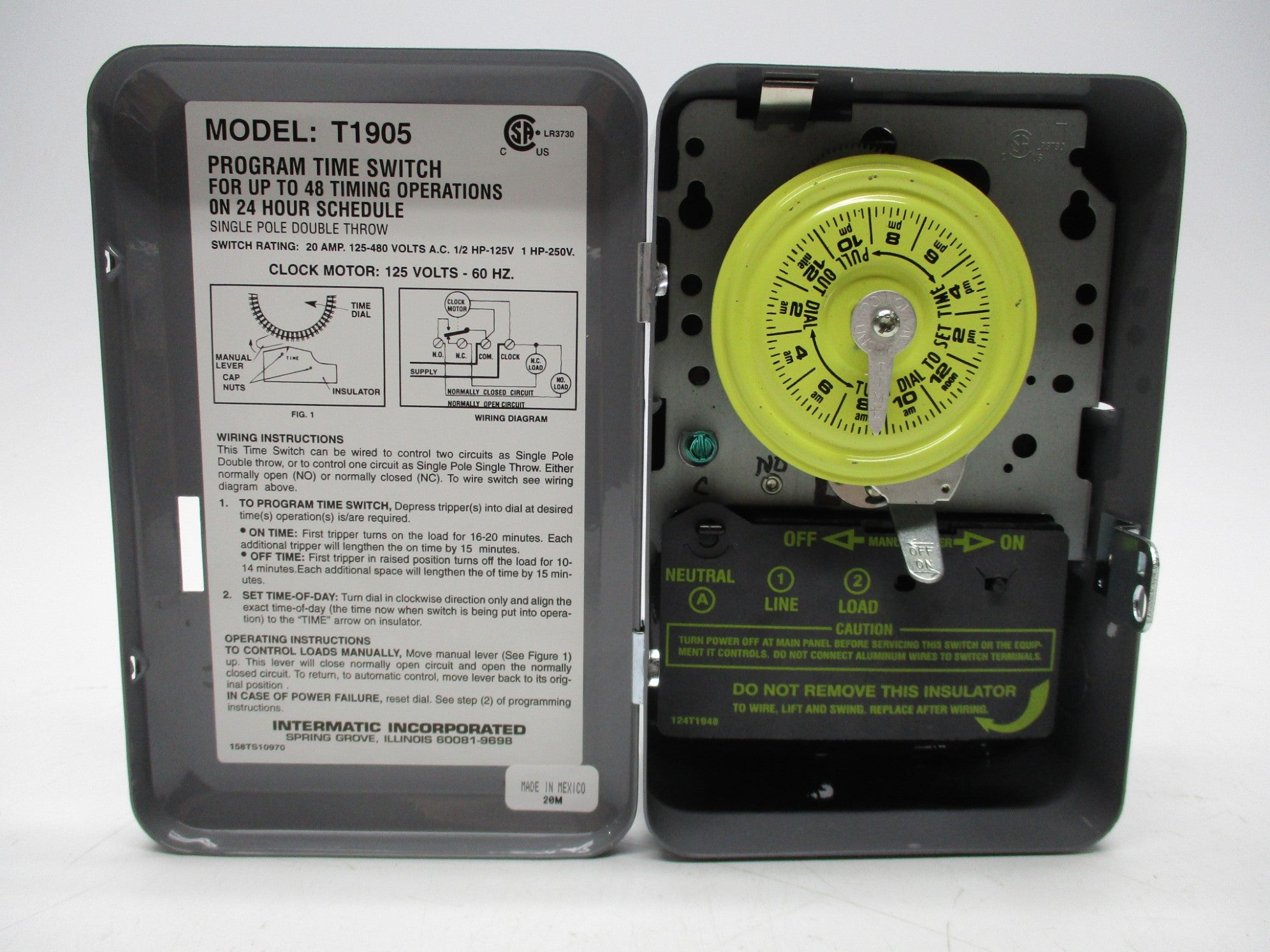 INTERMATIC T1905 NSNP