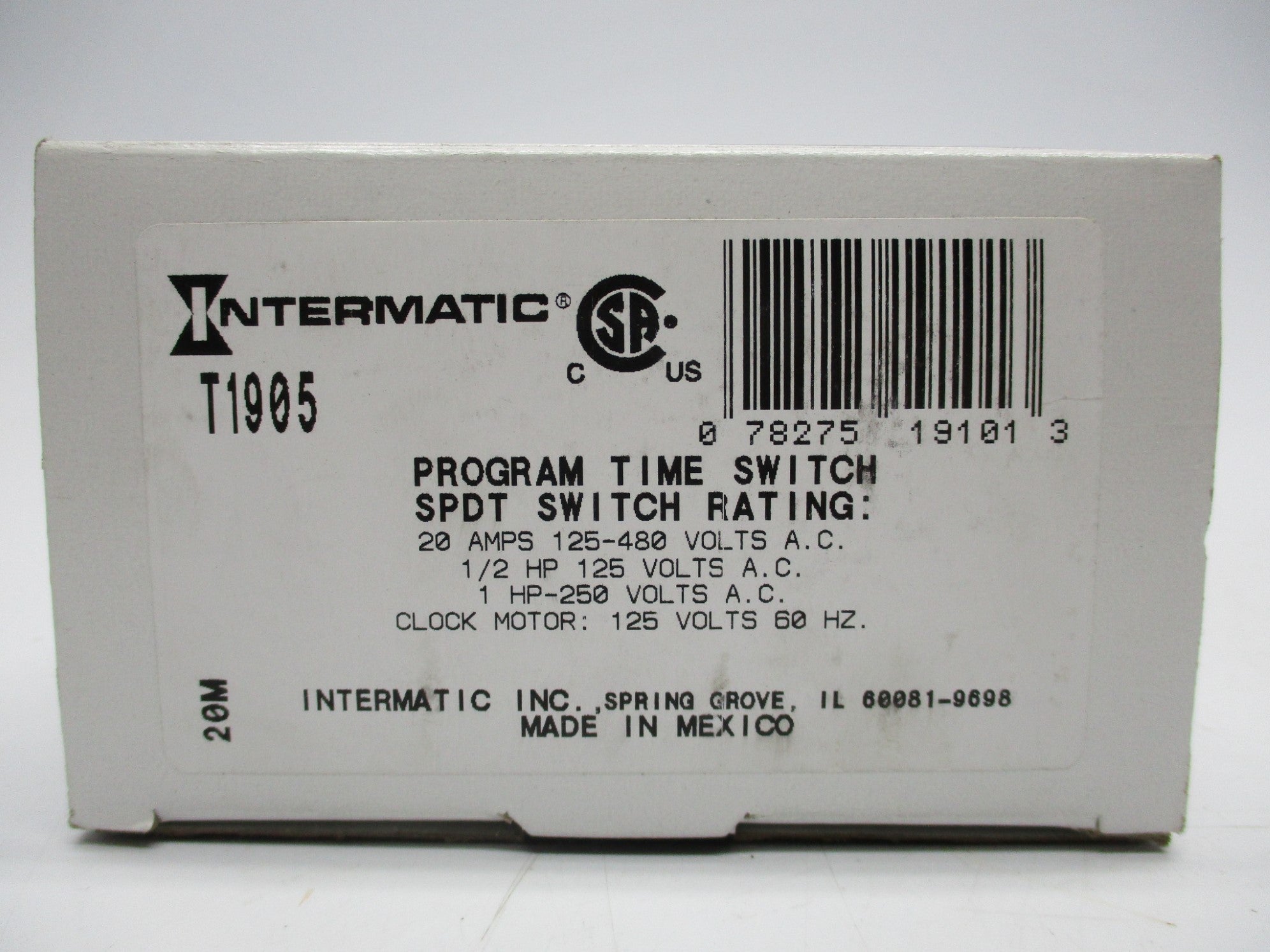 INTERMATIC T1905 NSMP