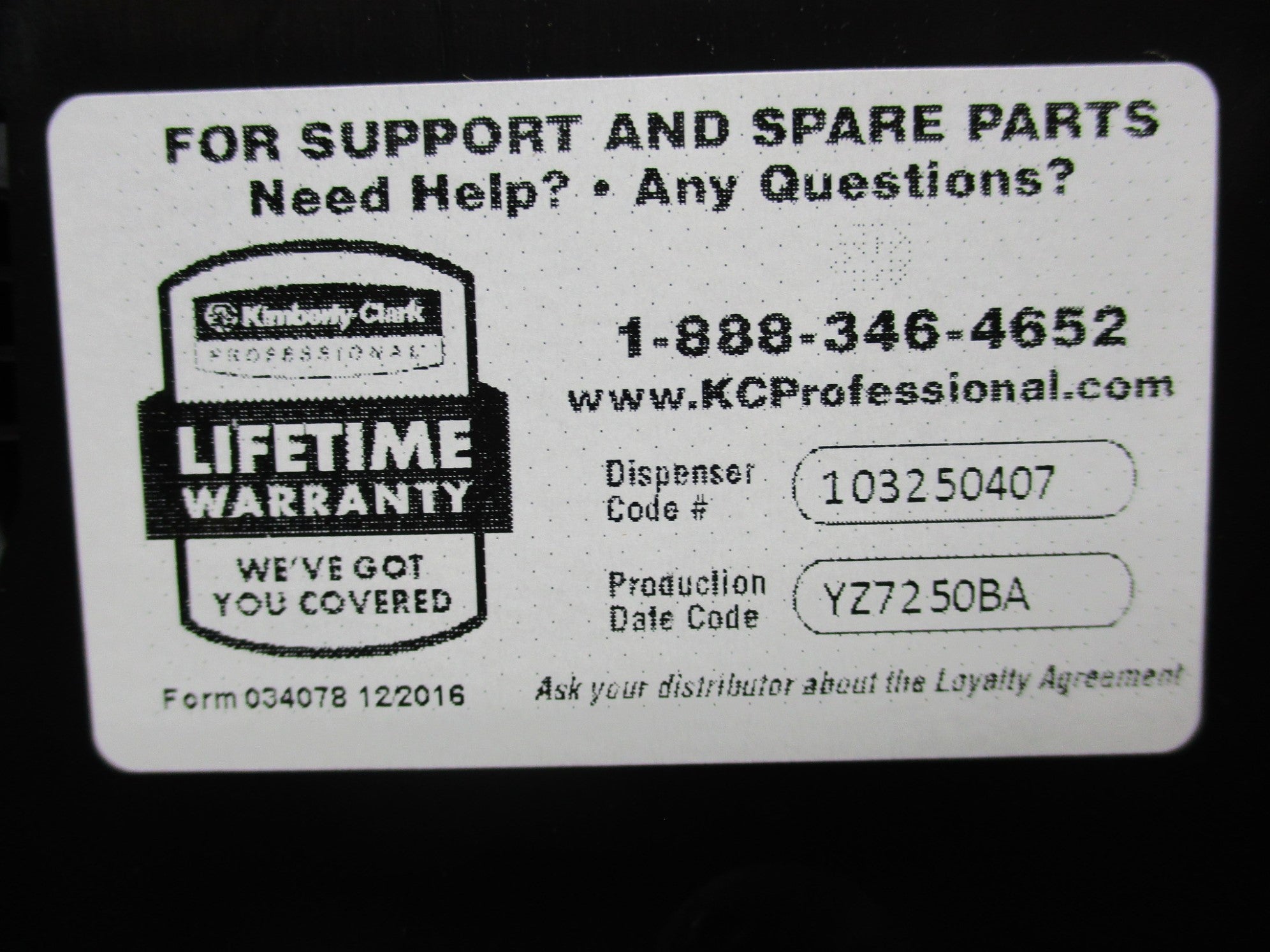 KIMBERLY-CLARK 32504-07 70170857 NSMP