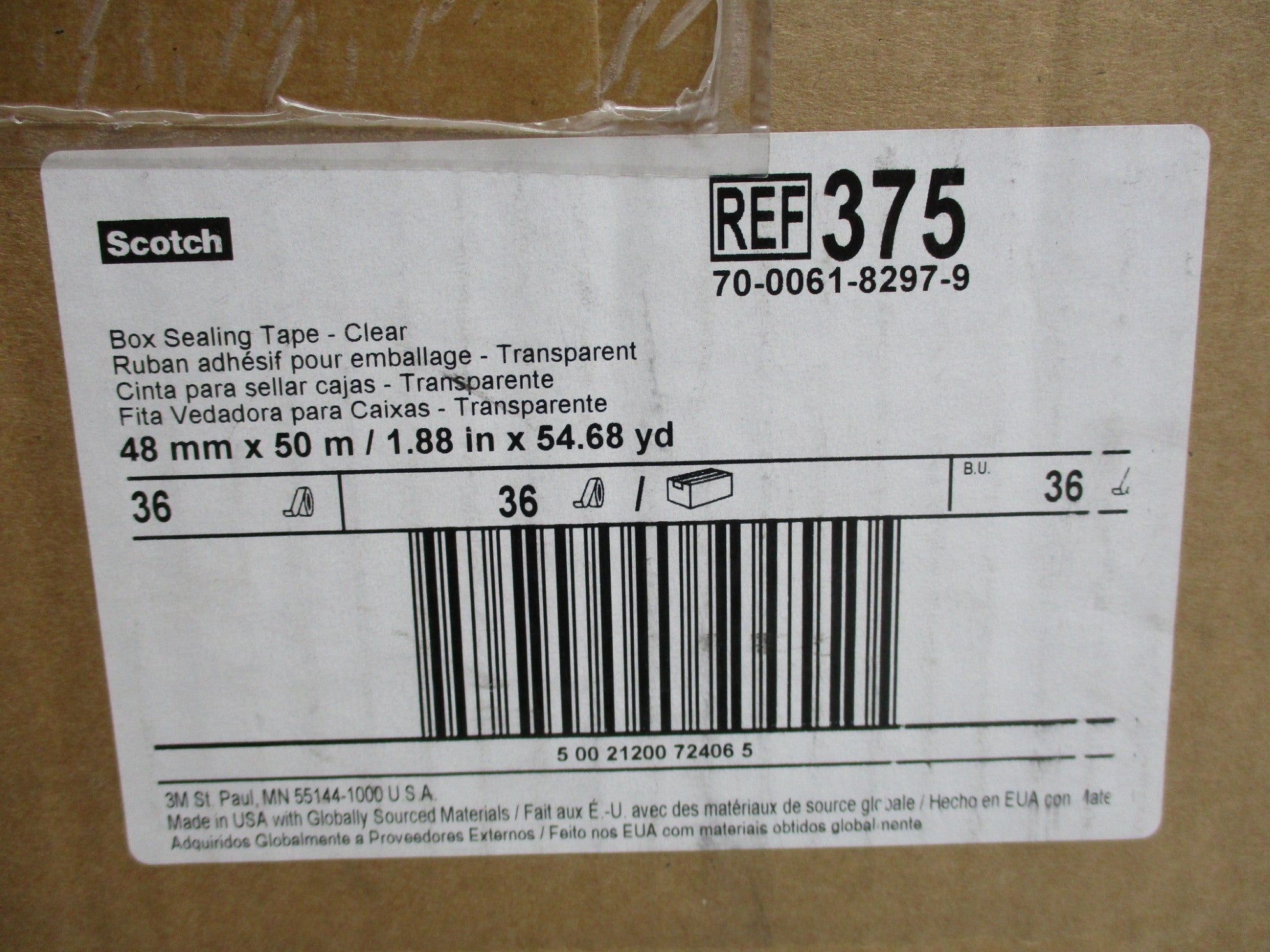 SCOTTCH 70-0061-8297-9 (PKG OF 36) NSMP