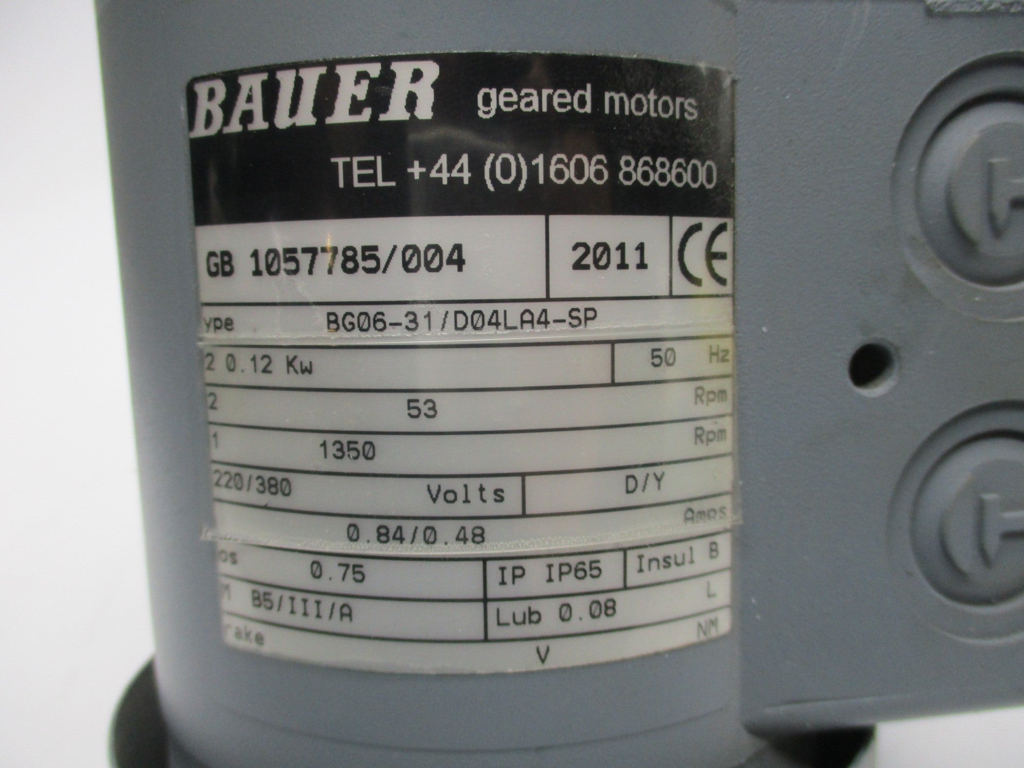 BAUER BG06-31/D04LA4-SP NSNP