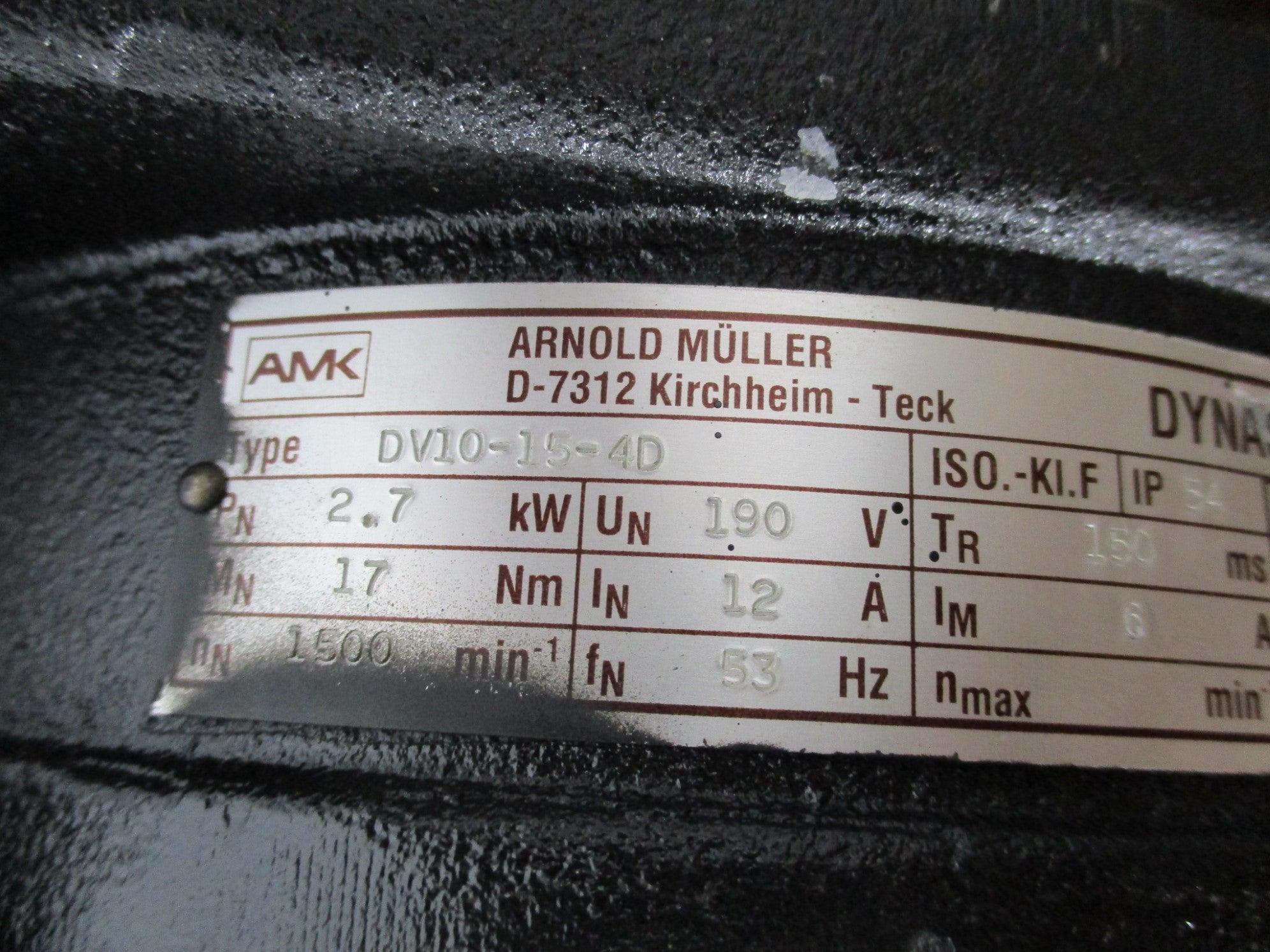 AMK DV10-15-4D UNMP