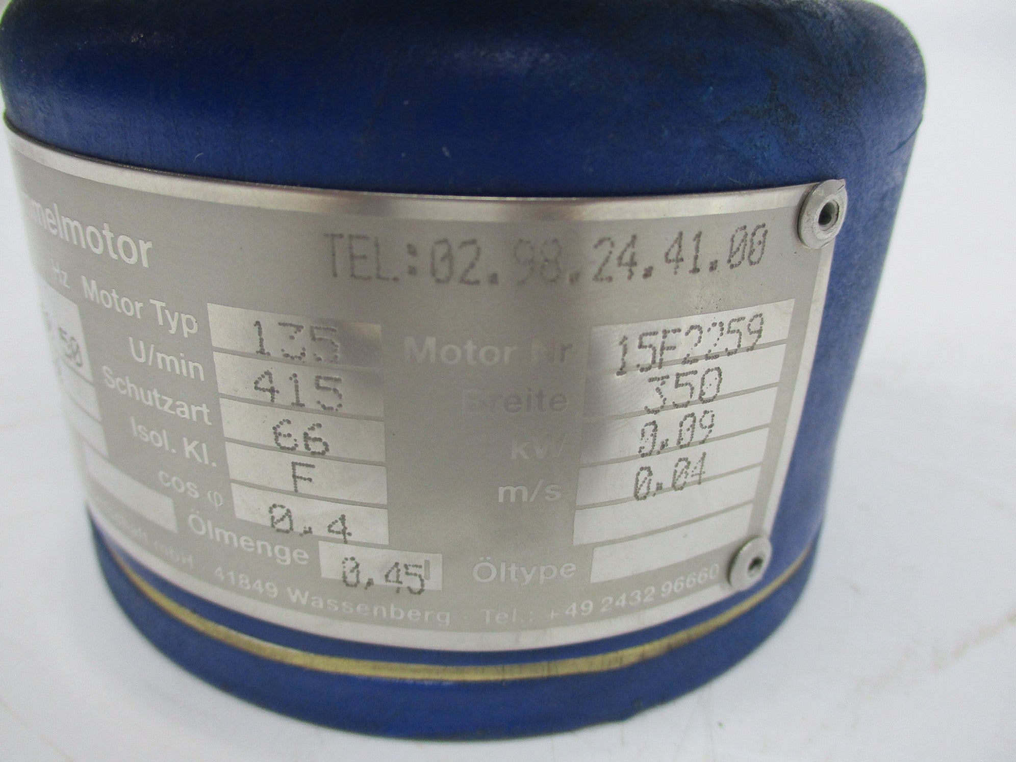 BDL VDE530 15F2259 UNMP