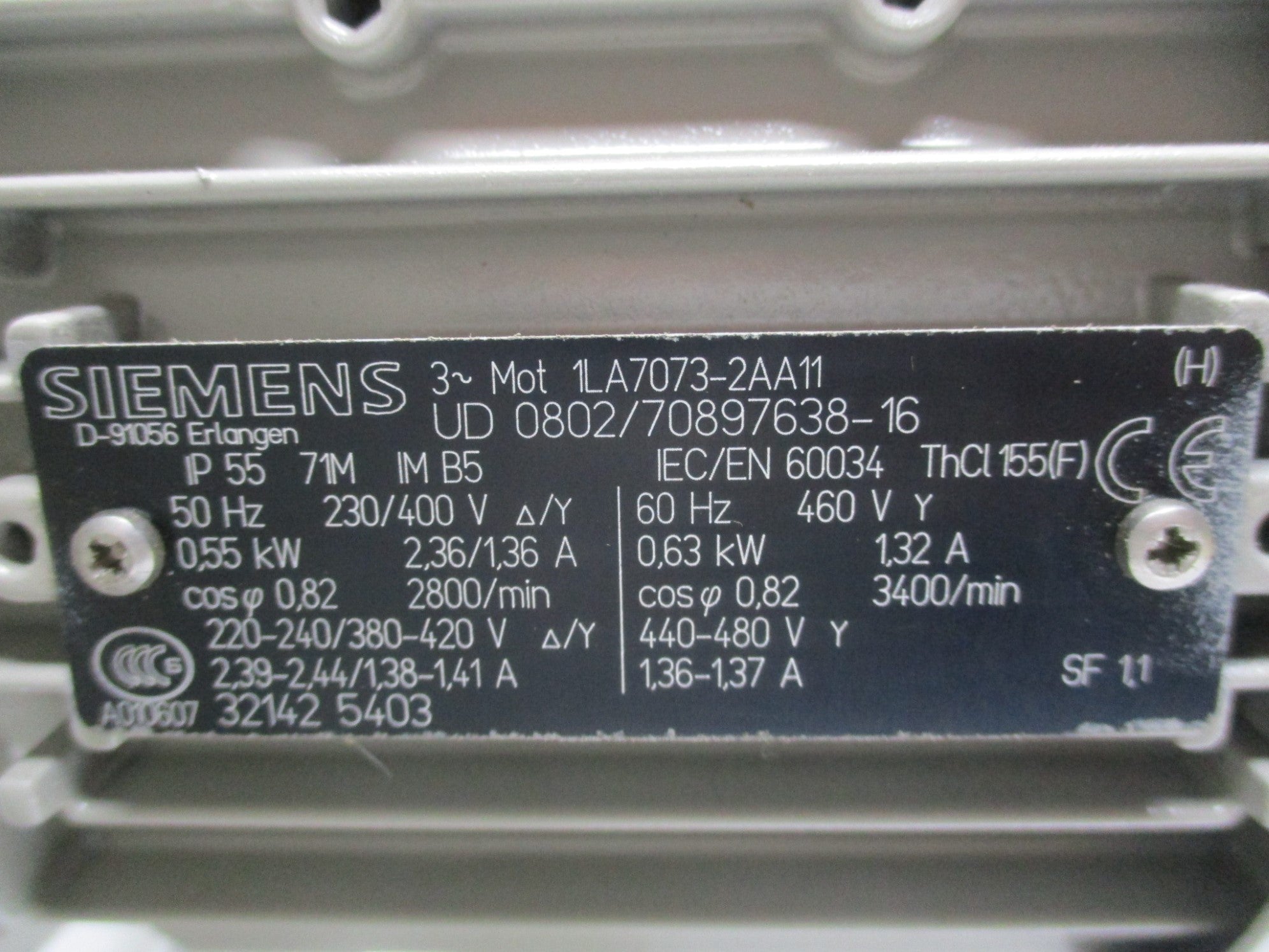 DLETA NEU 61001372 1LA7073-2AA11 UNMP