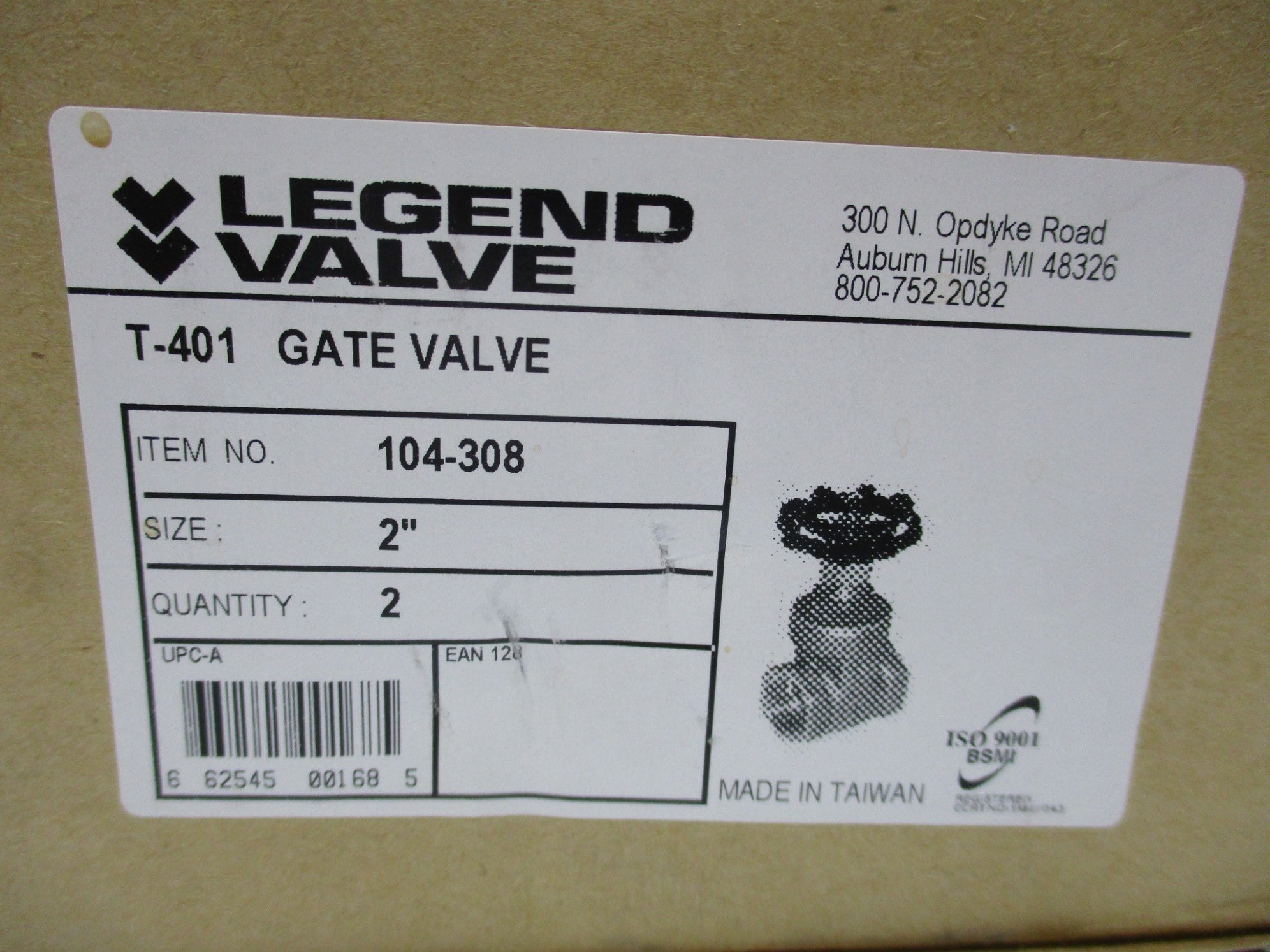 LEGEND 104-308 T-401 (PKG OF 2) NSMP