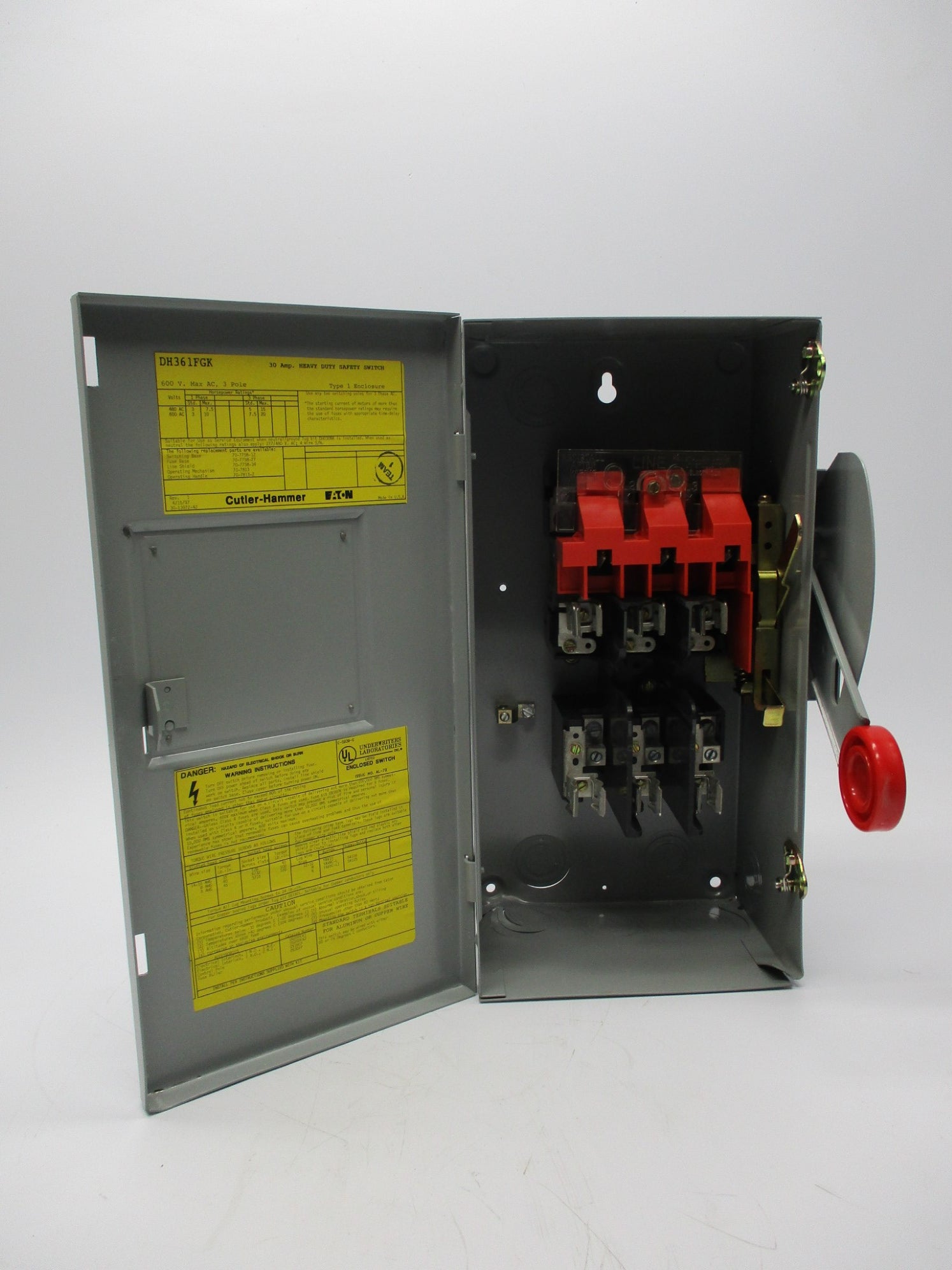 CUTLER HAMMER DH361FGK (AS PICTURED) NSMP