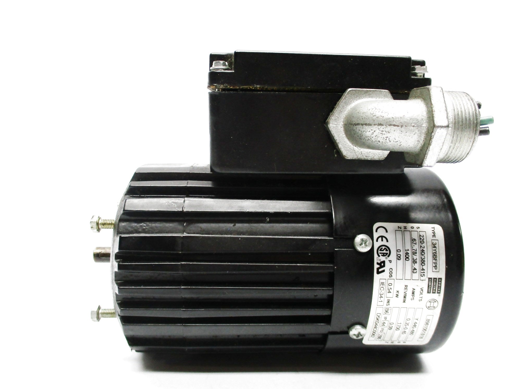 BODINE 34Y6BFPP UNMP