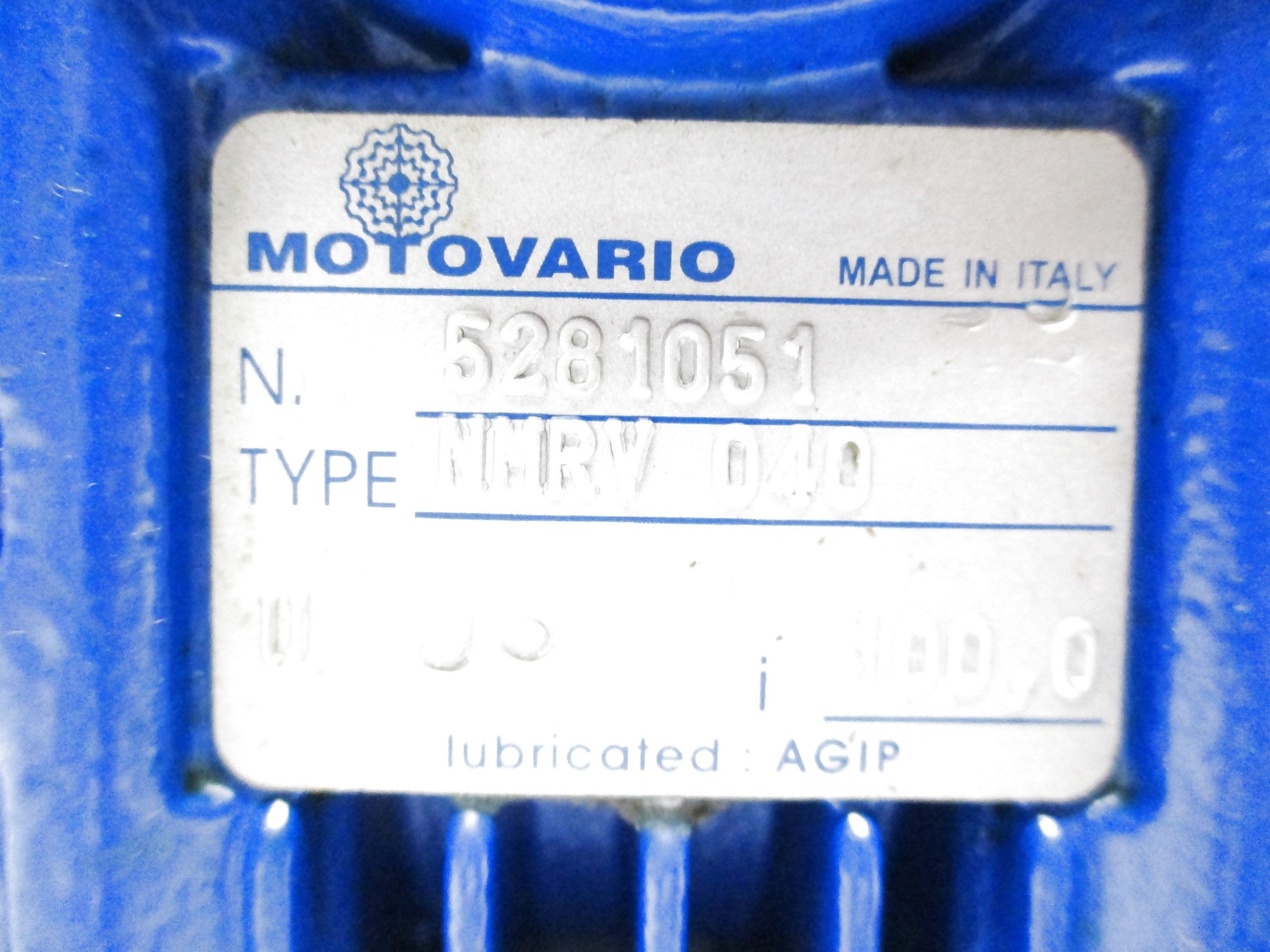 MOTOVARIO NMRV-040 5281051 NSNP