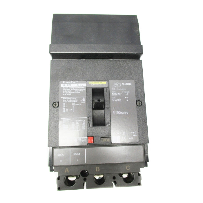 SQUARE D HJA36020 20A 600V 50/60HZ NSMP
