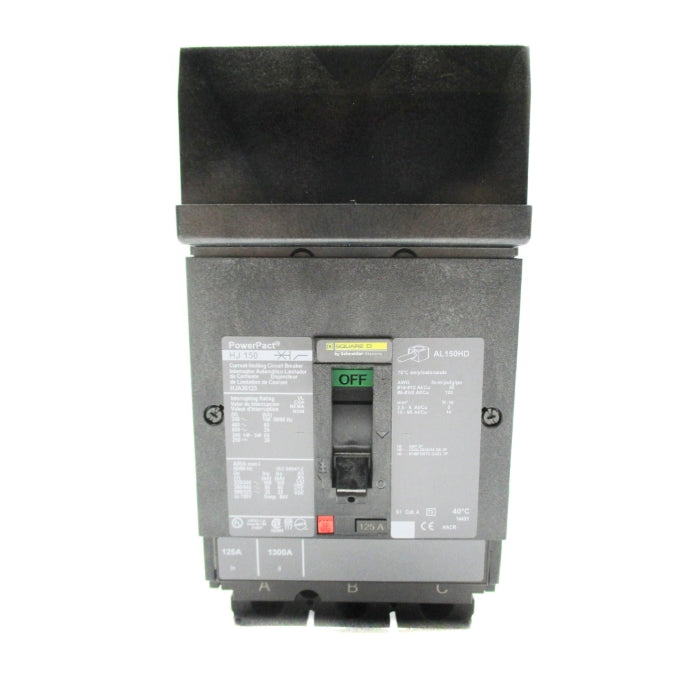 SQUARE D HJA36125 125A 600V 50/60 NSNP