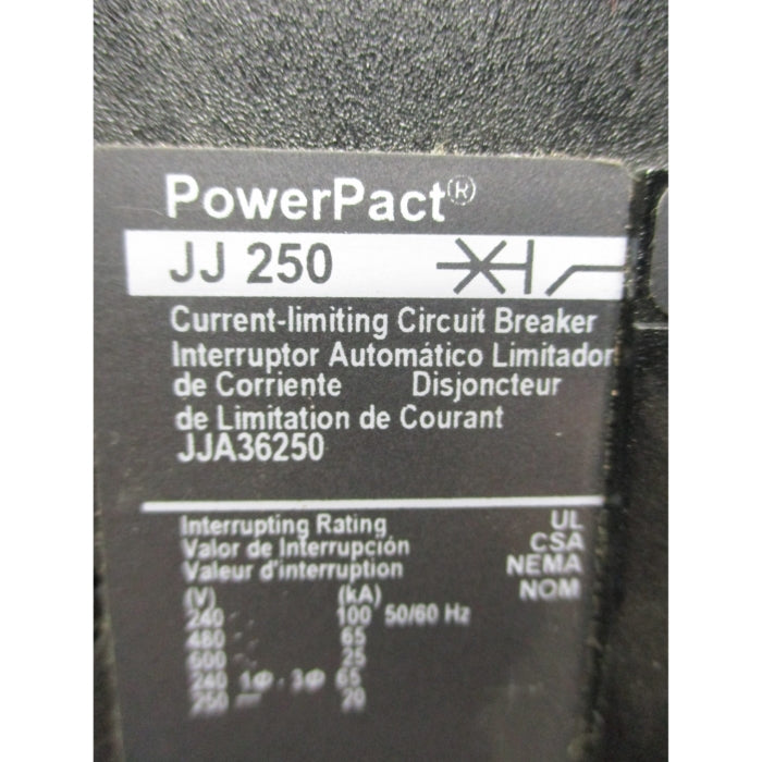 SQUARE D JJA36250 600V 250A NSMP