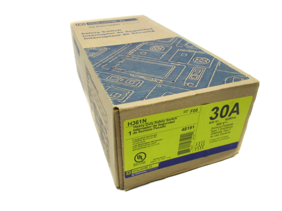 SQUARE D H361N SER. F05 600V NSFS