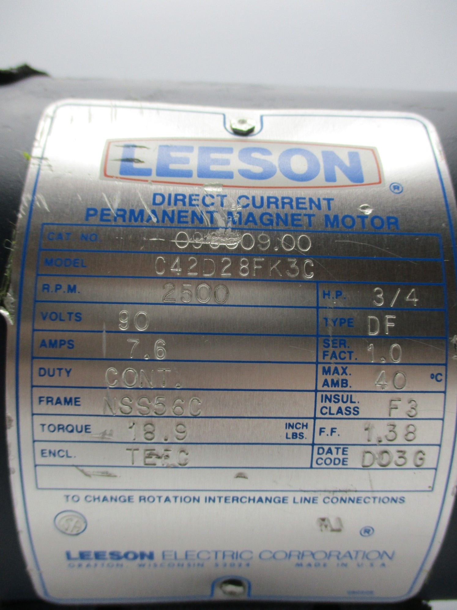 LEESON 098009.00 NSNP