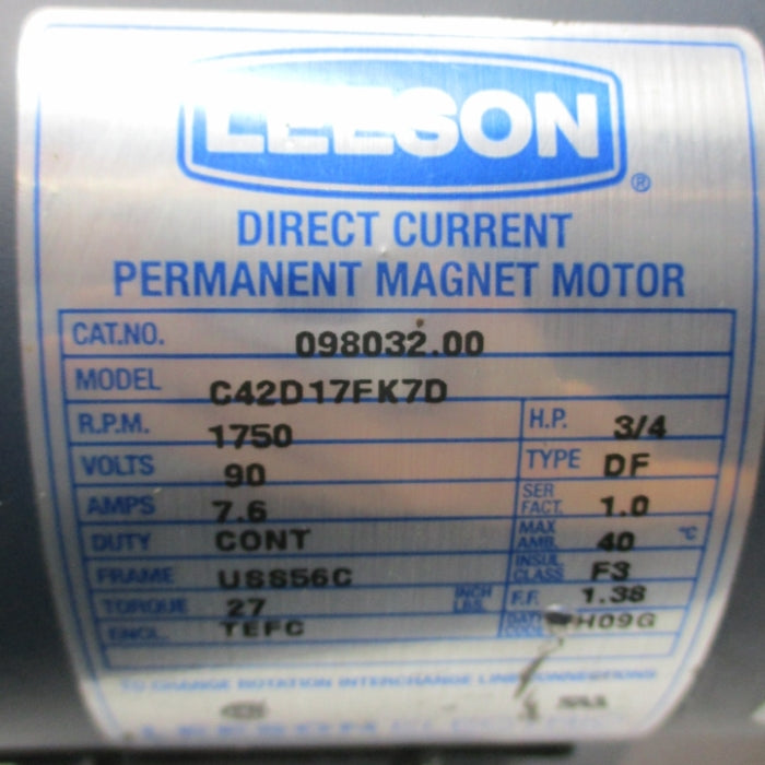 LEESON 098032.00 (AS PICTURED) UNMP