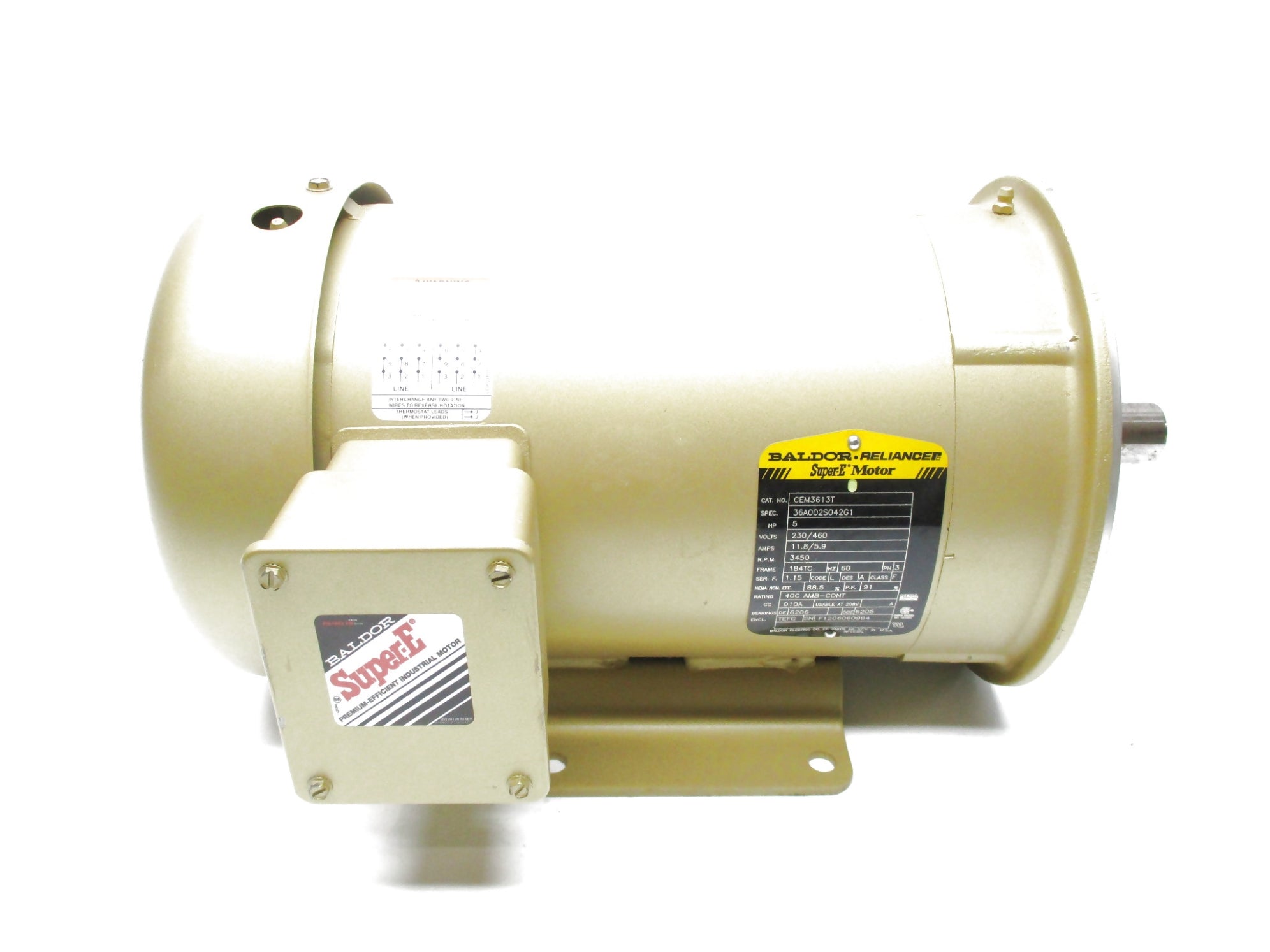 BALDOR CEM3613T NSNP