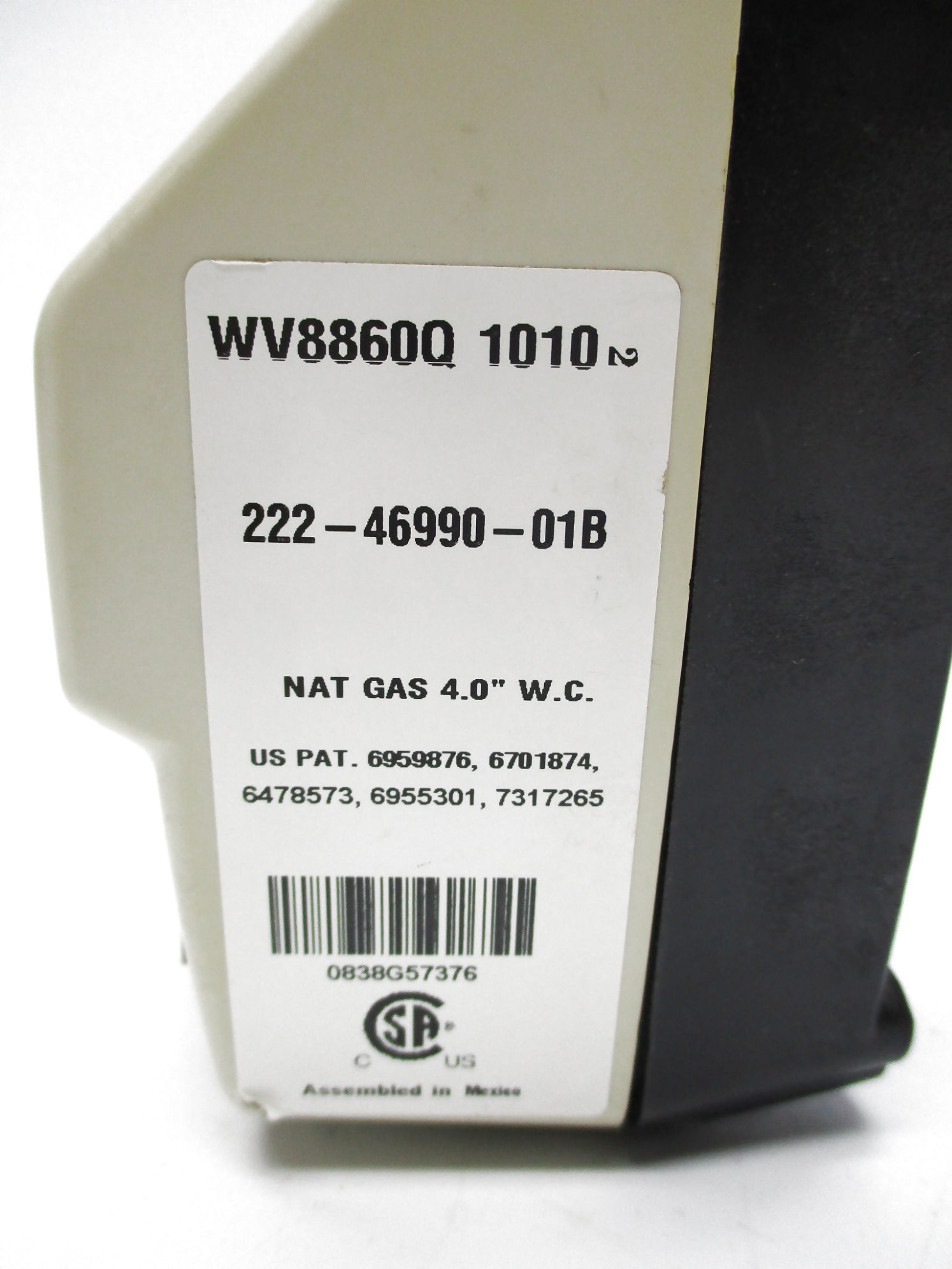HONEYWELL WV8860Q1010 UNMP