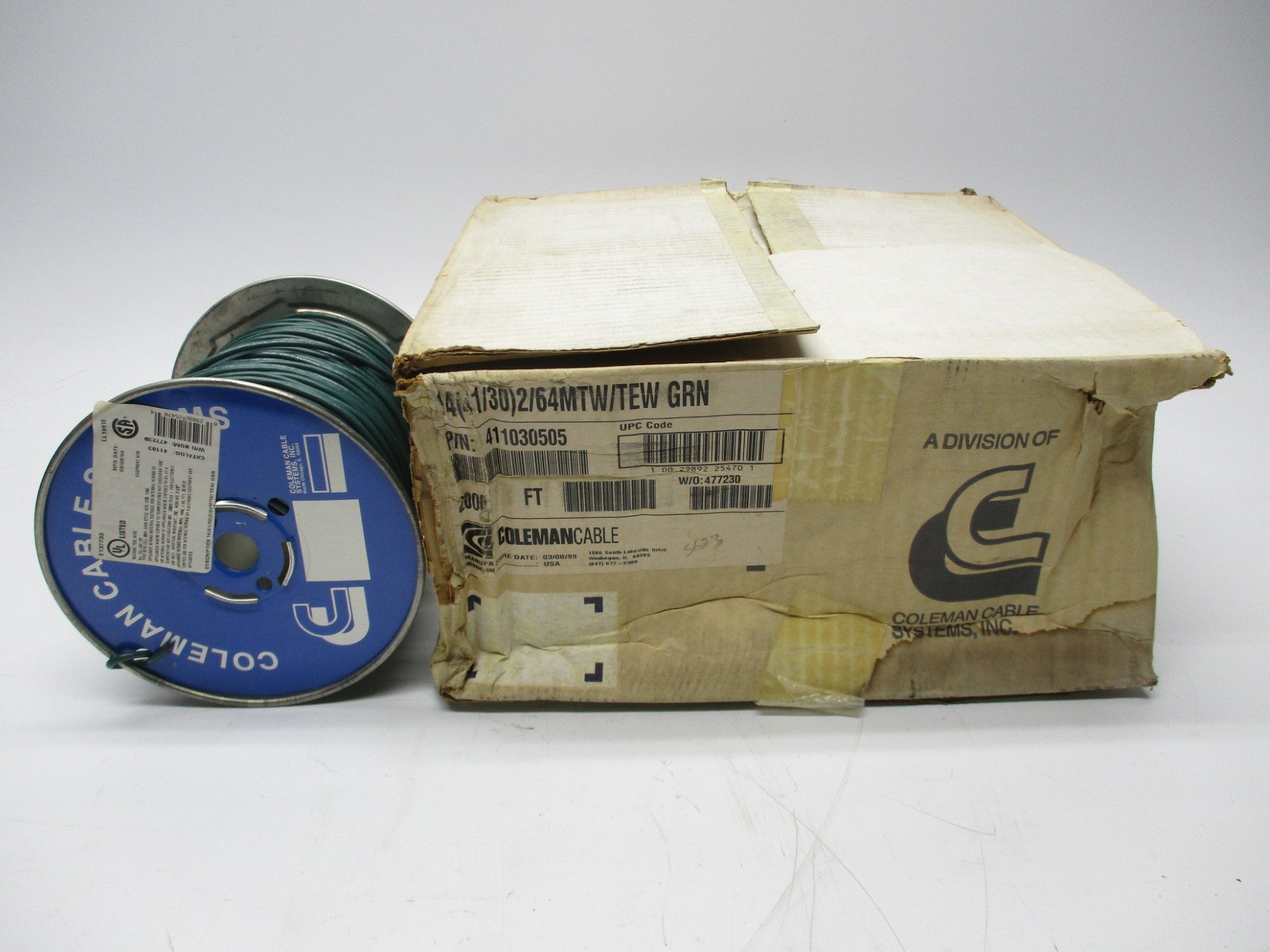 COLEMAN CABLE 411030505 (PKG OF 4) NSMP