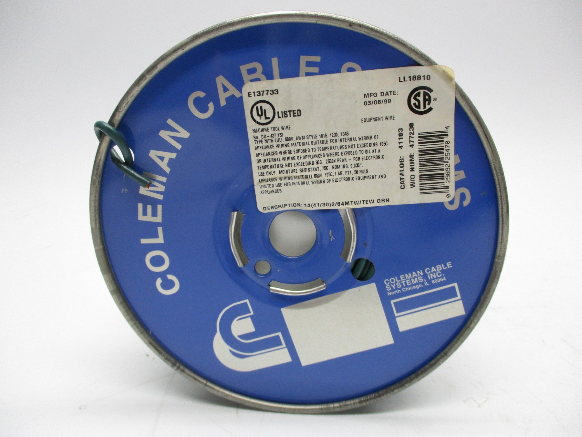 COLEMAN CABLE 411030505 (PKG OF 4) NSMP