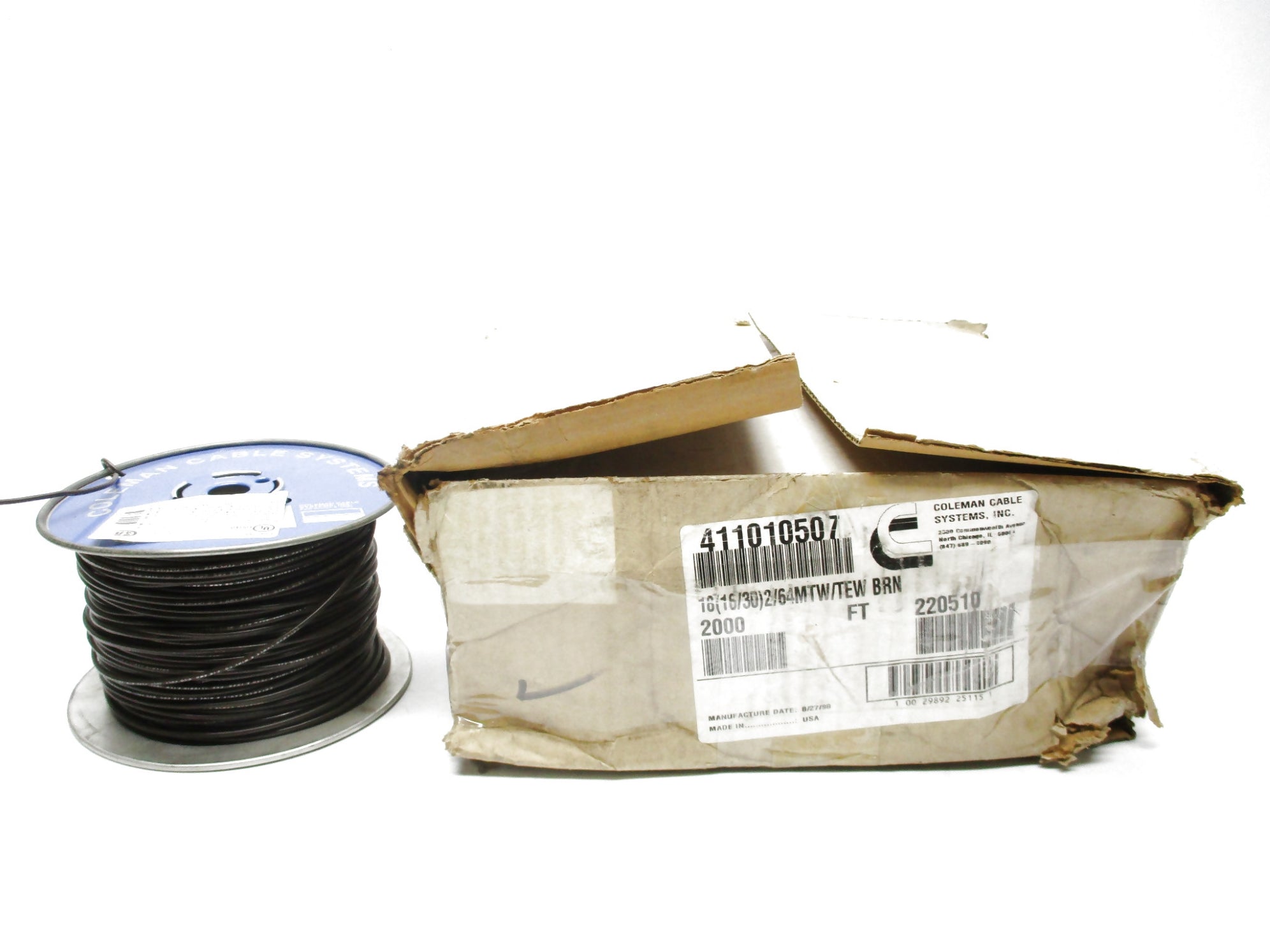 COLMAN CABLE 411010507 (PKG OF 4) NSMP