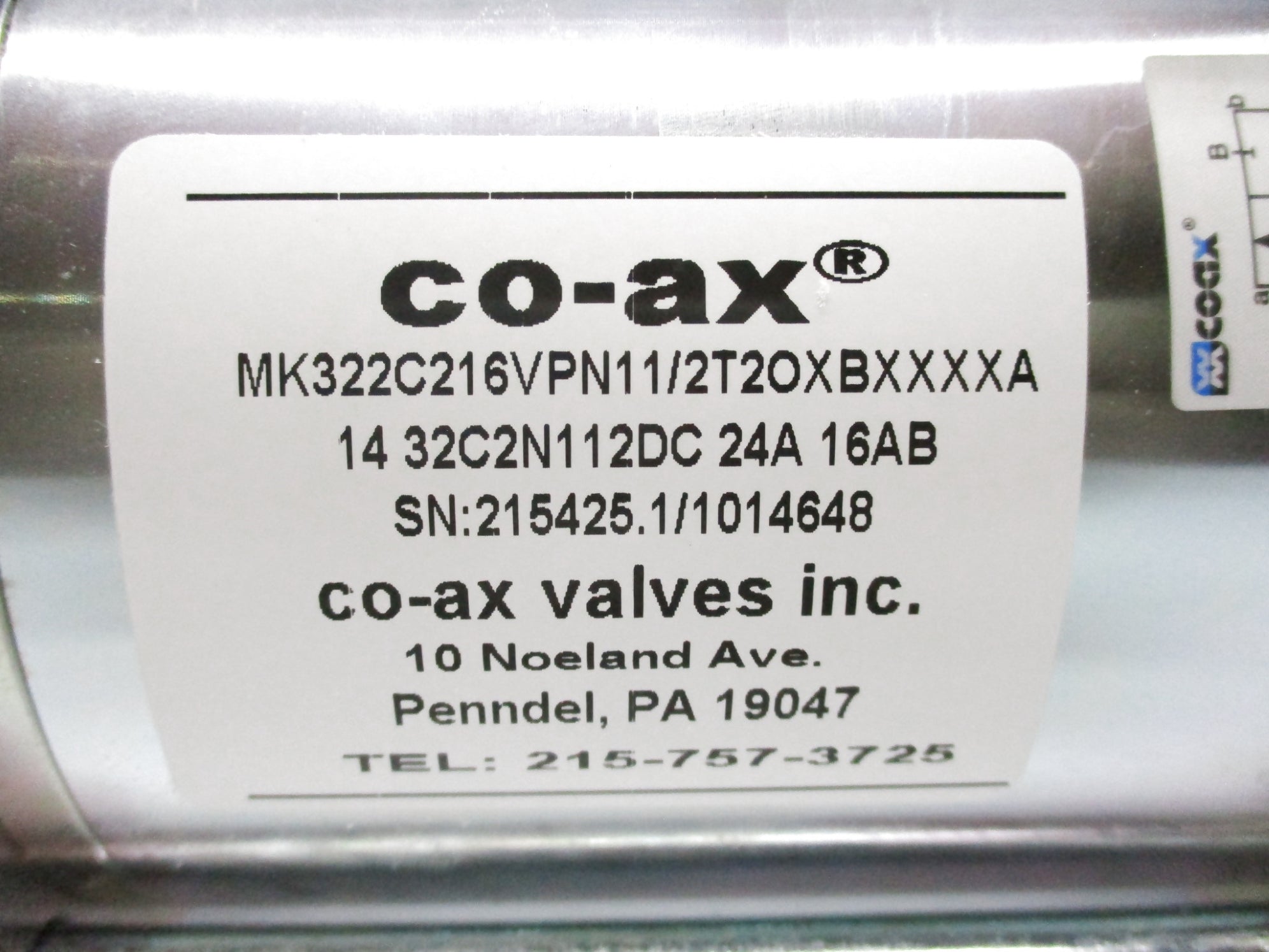 CO-AX MK322C216VPN11/2T2OXBXXXXA NSNP