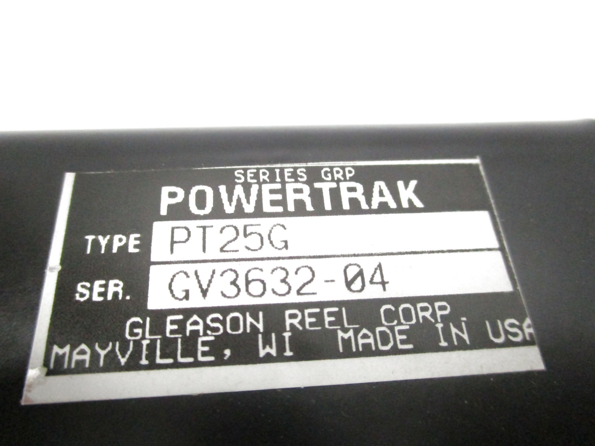 GLEASON REEL PT25G SERIES GRP NSNP