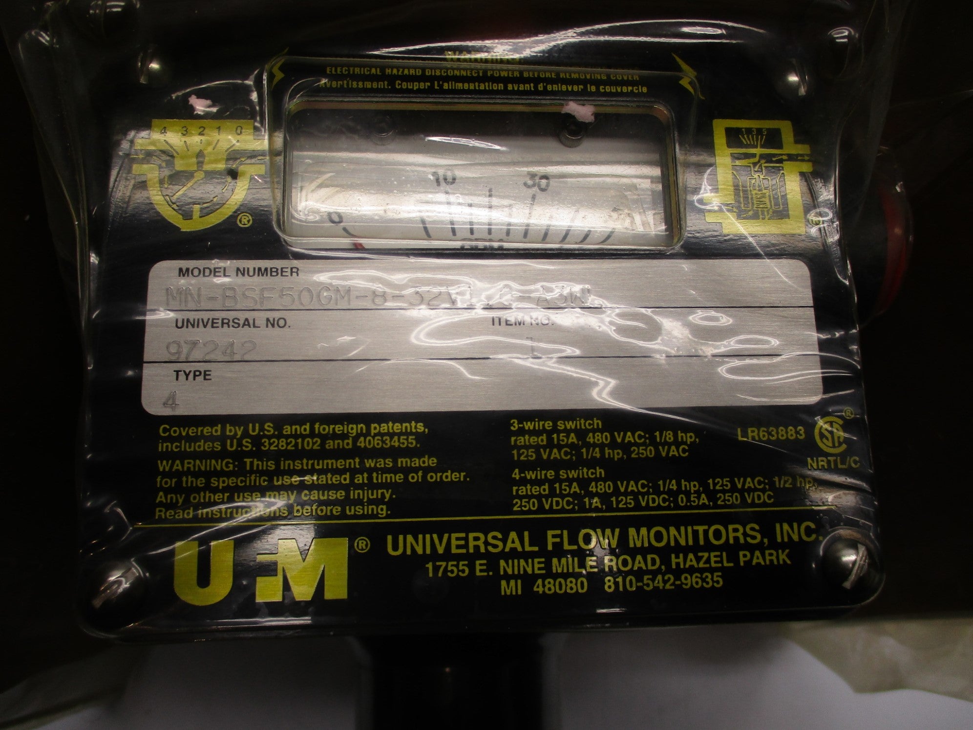 UFM MN-BSF50GM-8-32V1.0-A3WL NSNP