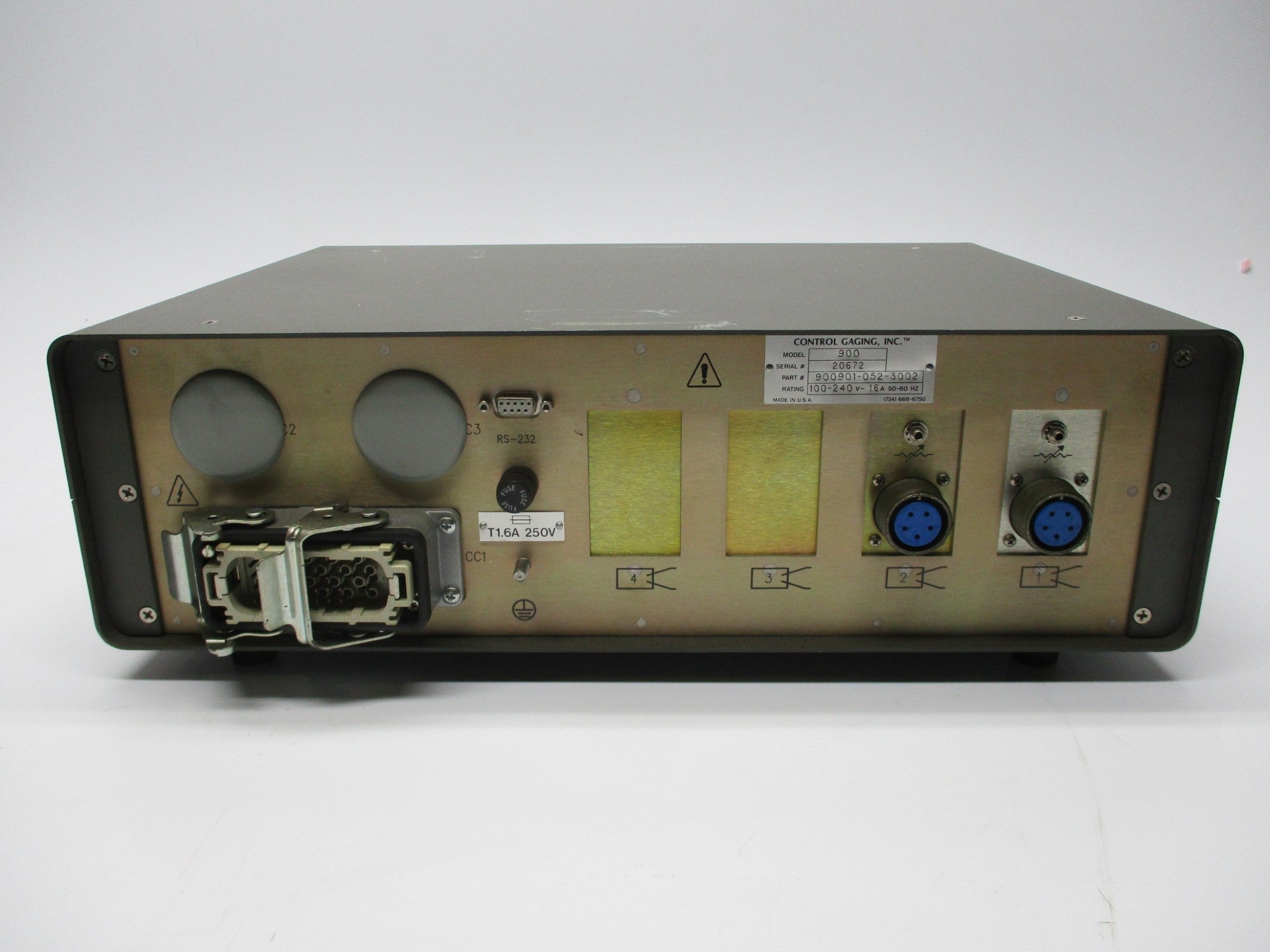 CONTROL GAGING 900901-052-3002 UNMP
