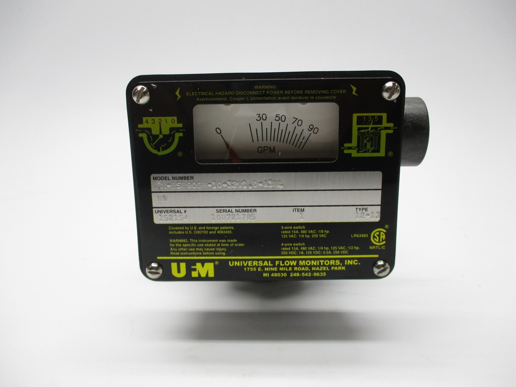 UFM MN-BSB90GM-10-32V1.0-A3NL NSNP