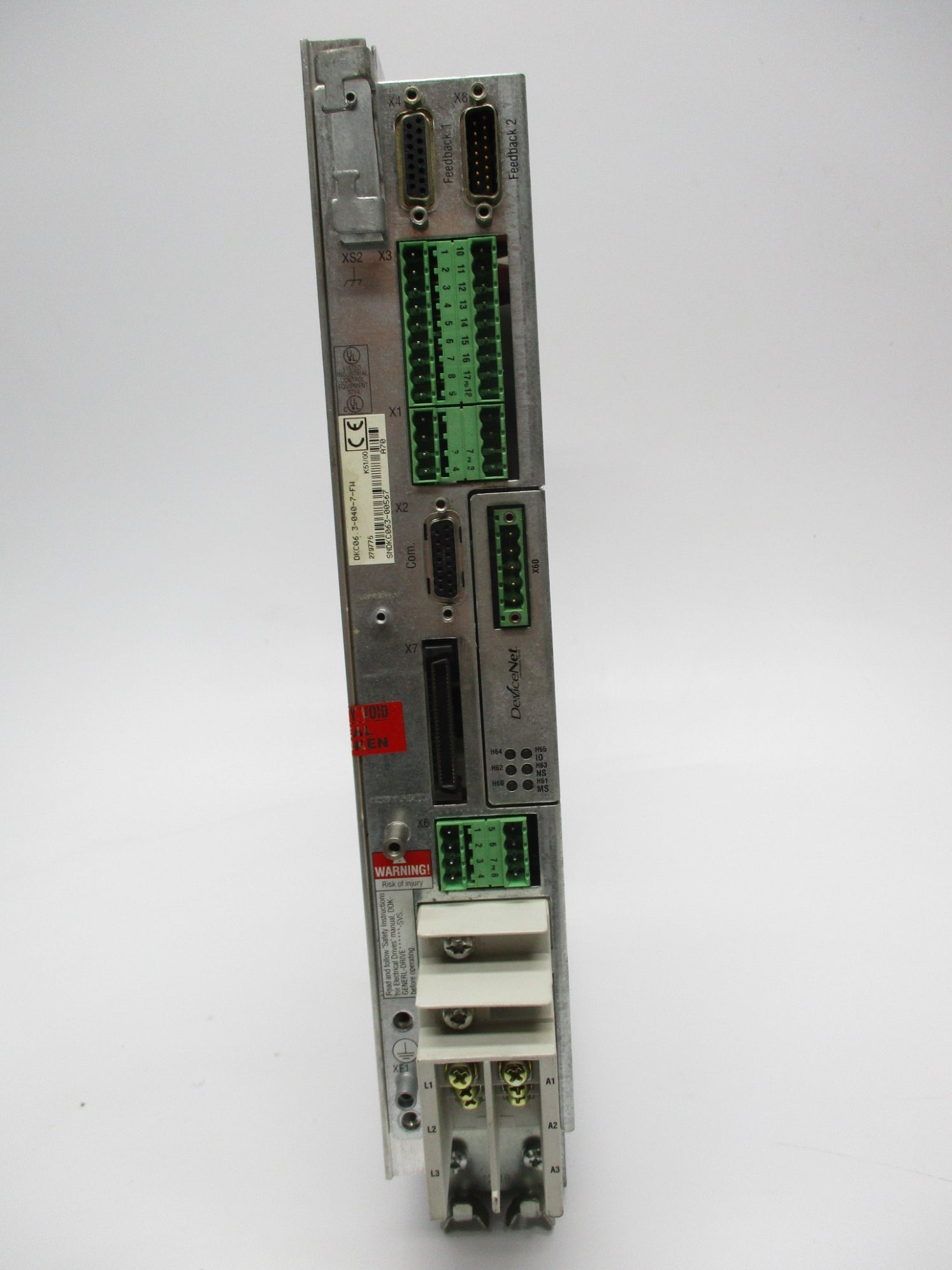 REXROTH DKC06.3-040-7-FW (AS PICTURED) UNMP
