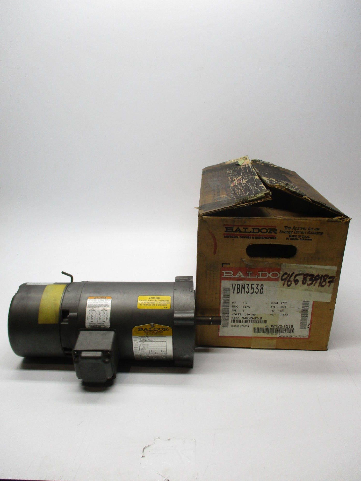 BALDOR VBM3538 NSMP