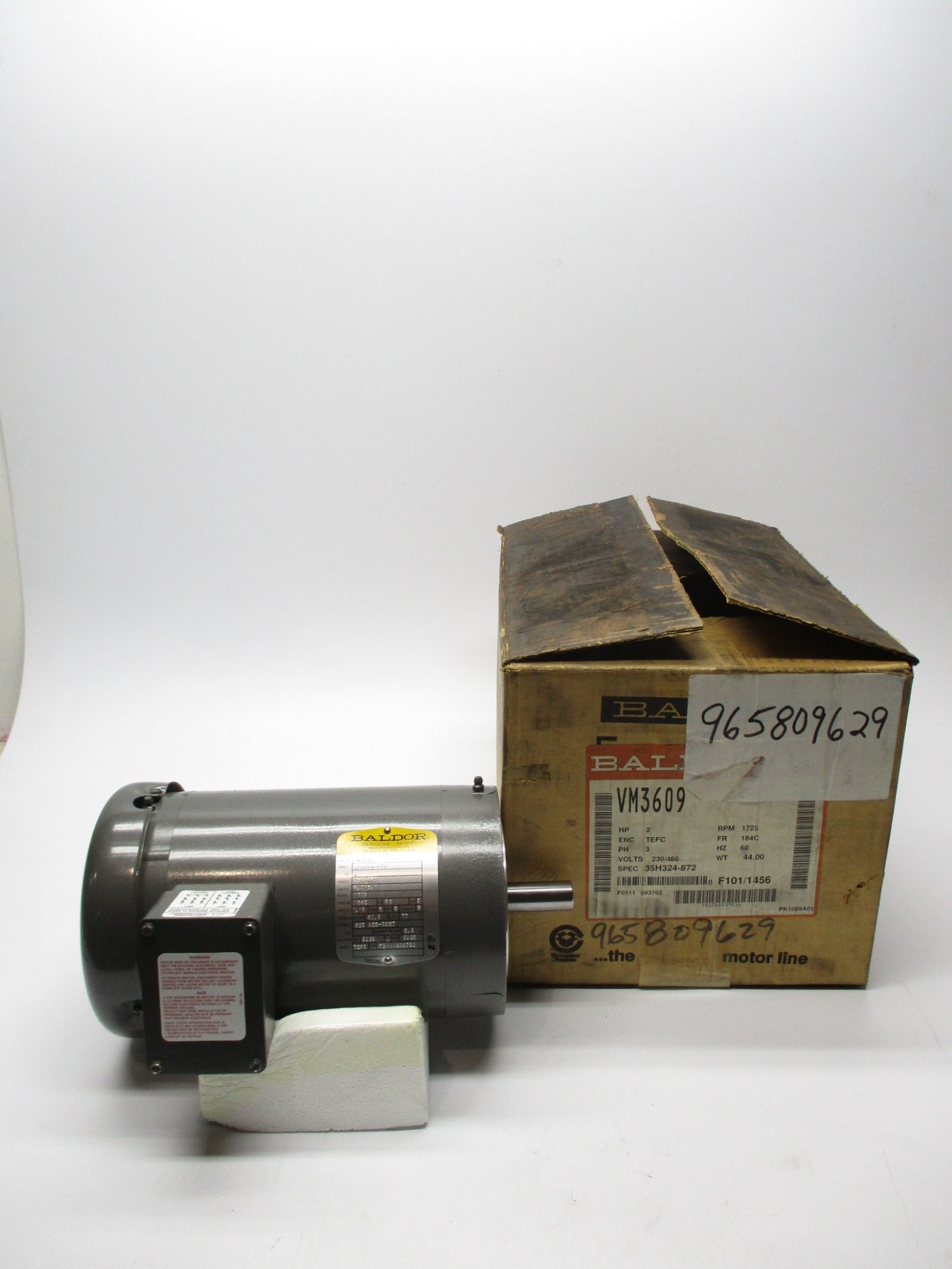 BALDOR VM3609 NSMP