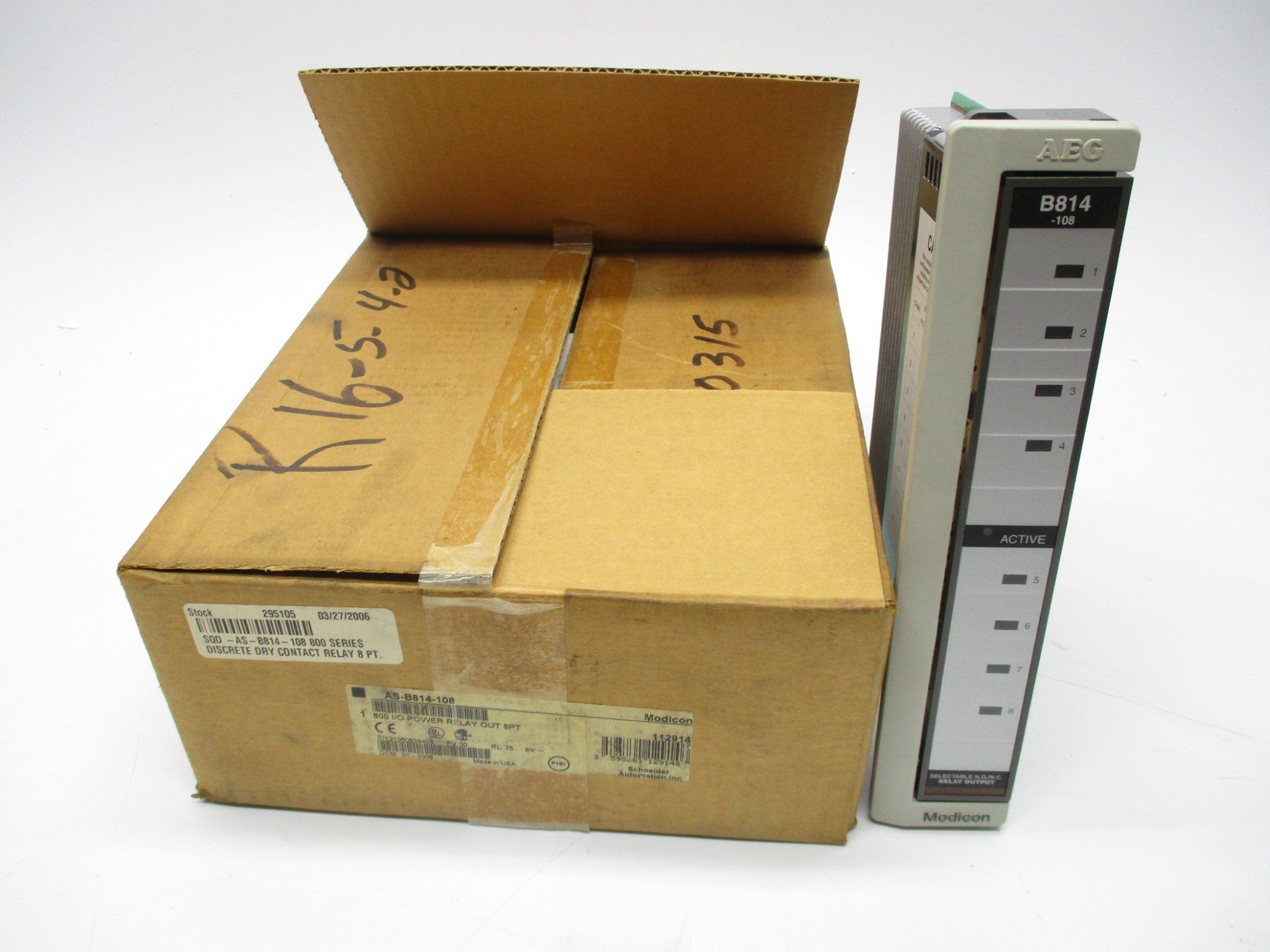 SCHNEIDER AUTOMATION AS-B814-108 NSMP